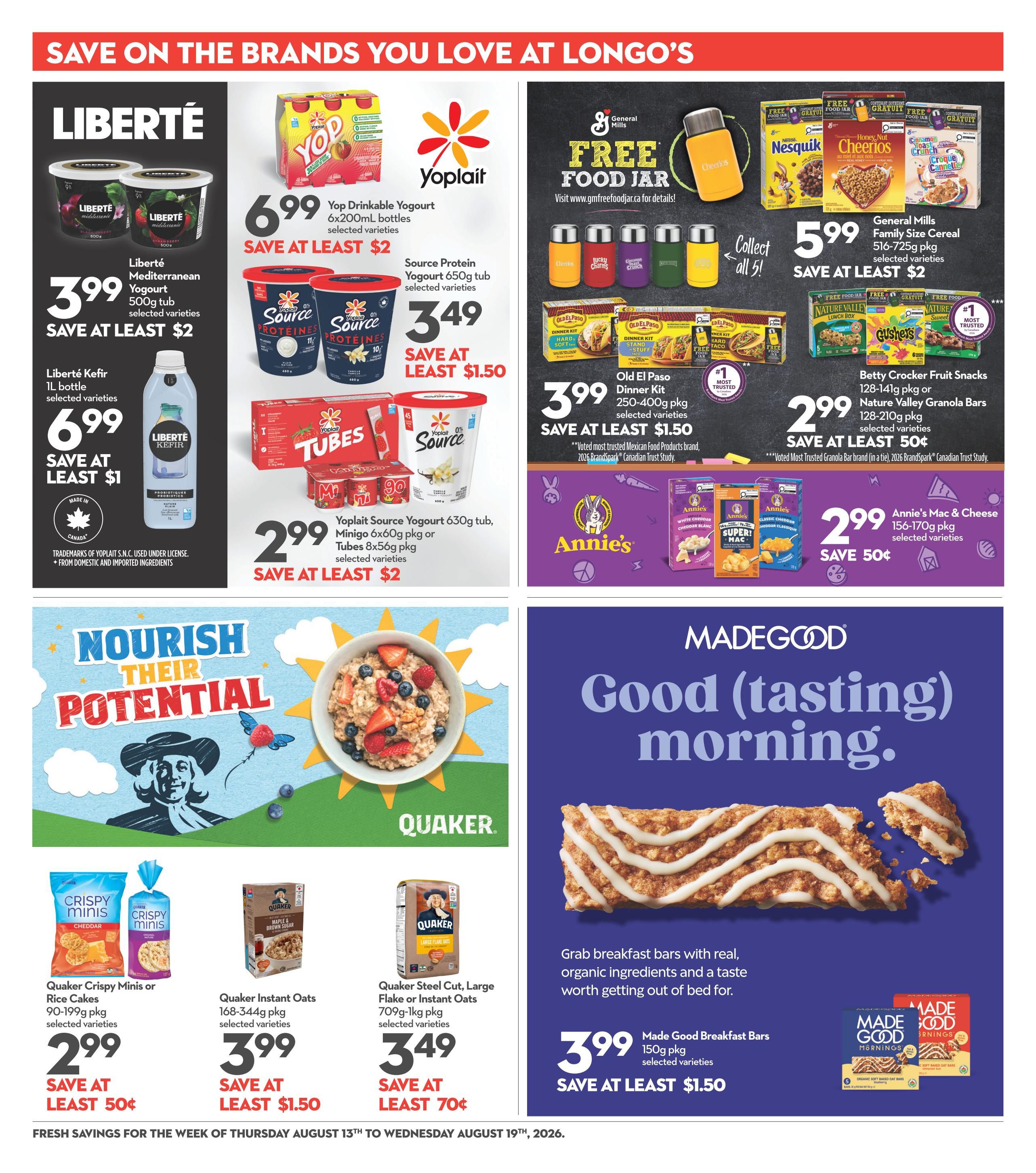 Garden Foods Flyer August 13 to 19