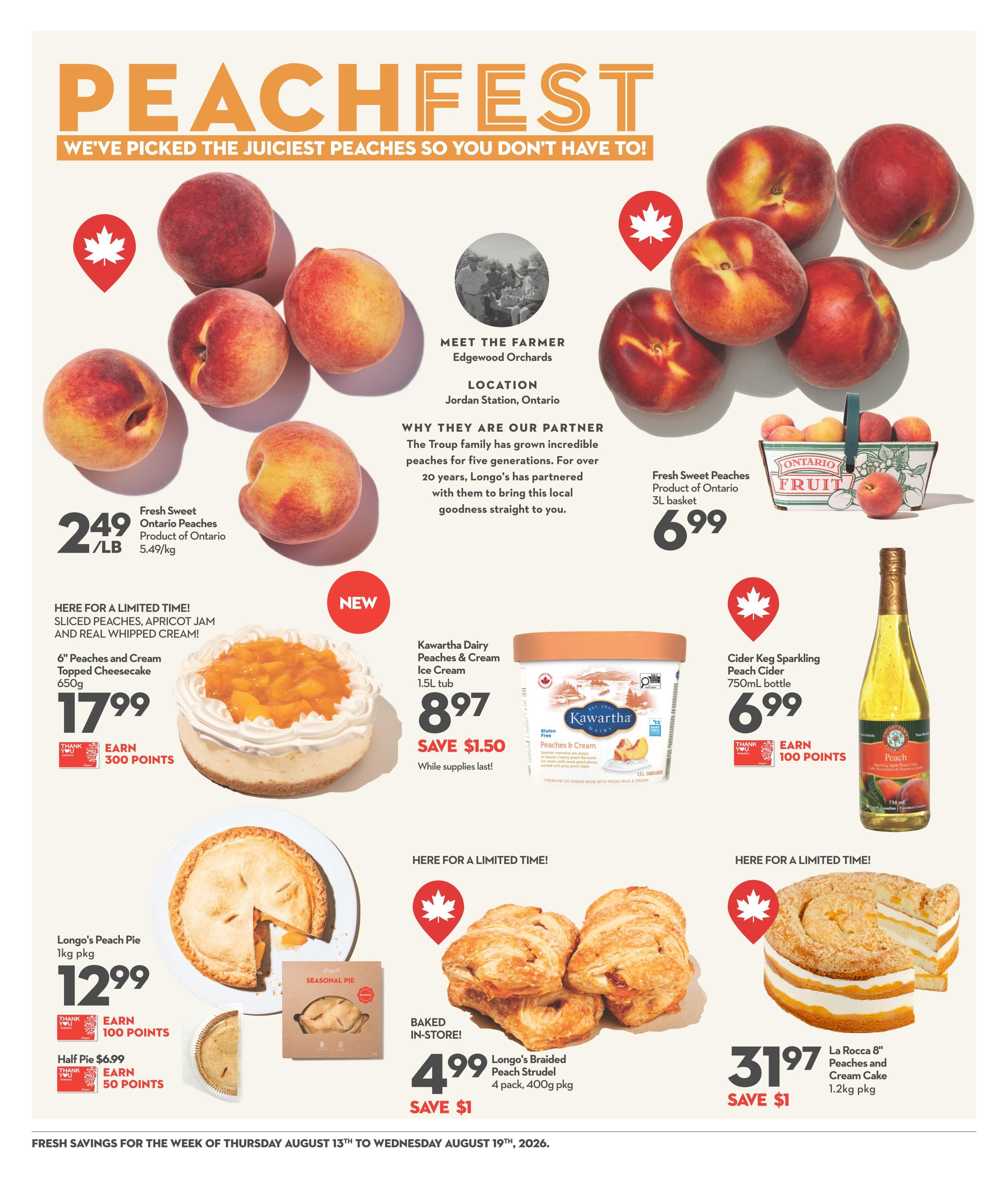 Longo's Flyer August 13 to 19