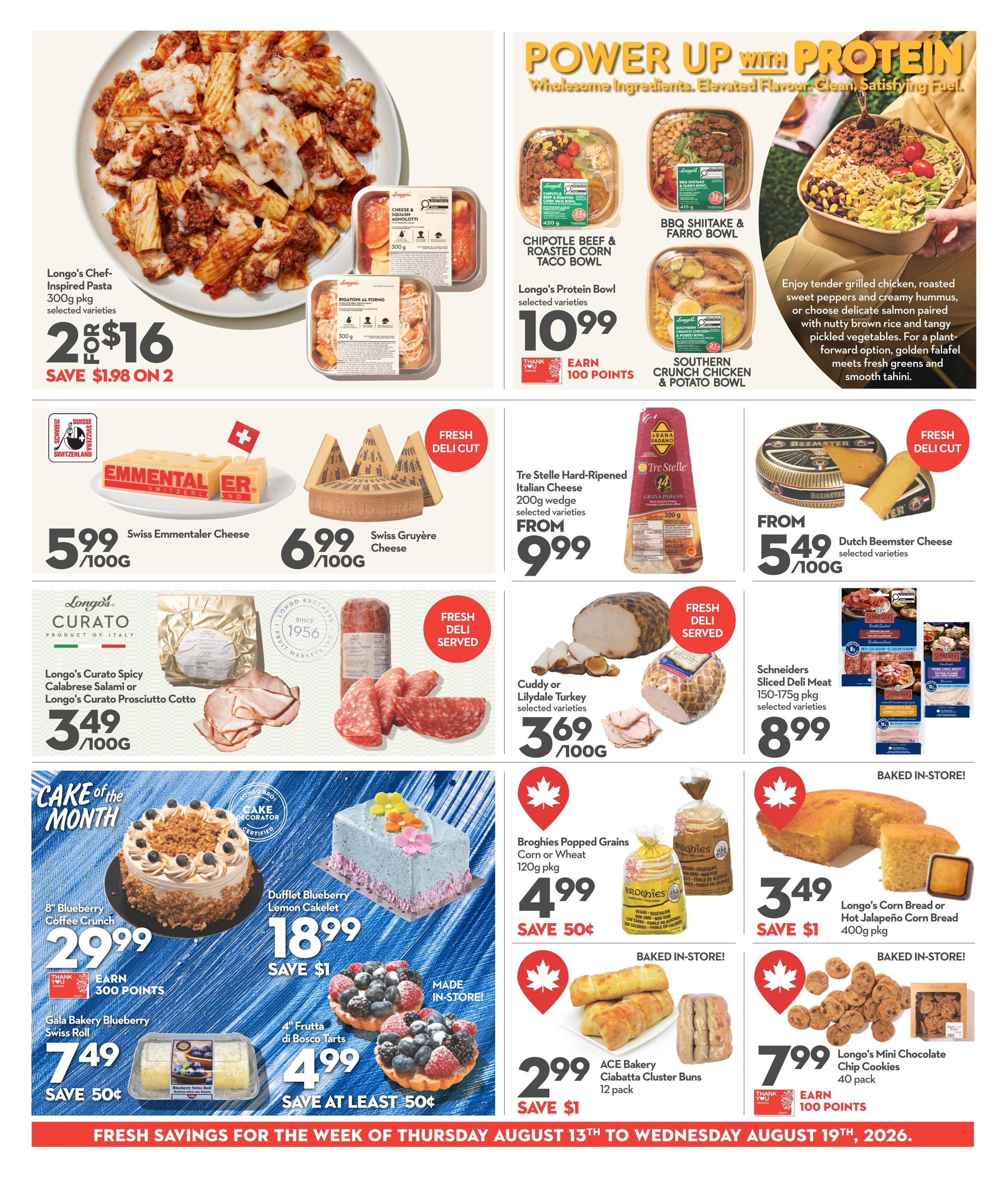 Longo's Flyer August 13 to 19