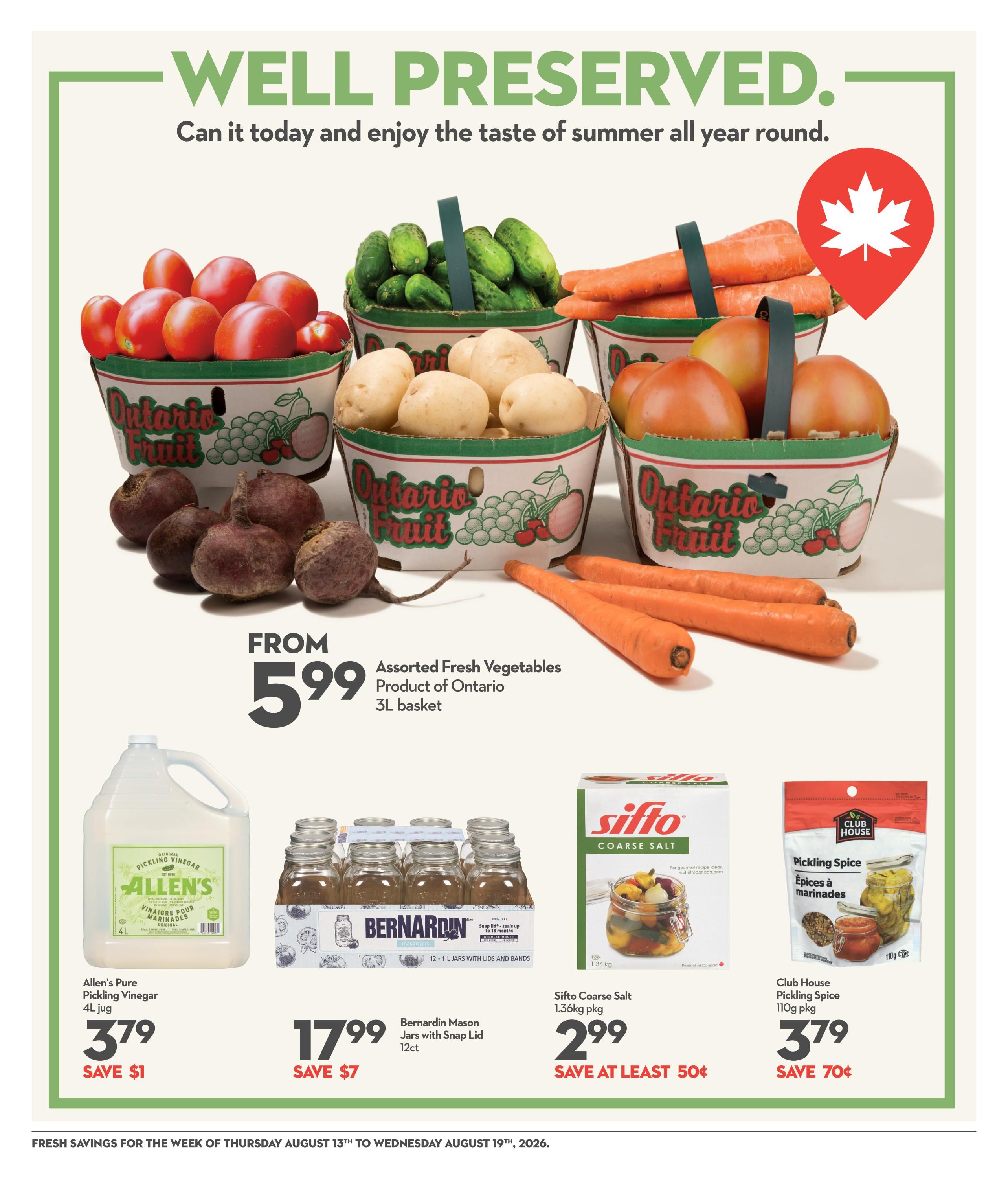 Longo's Flyer August 13 to 19