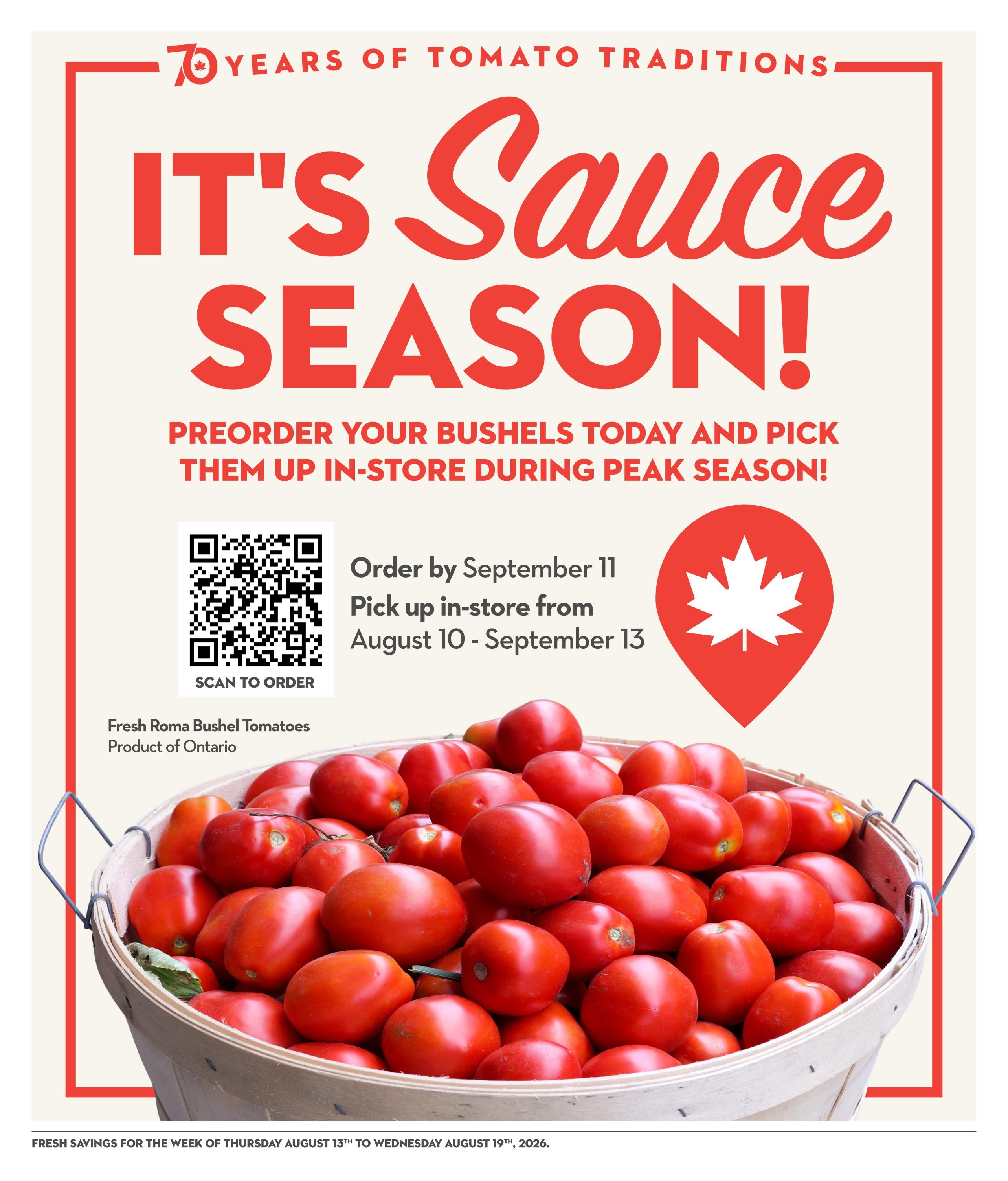 Longo's Flyer August 13 to 19