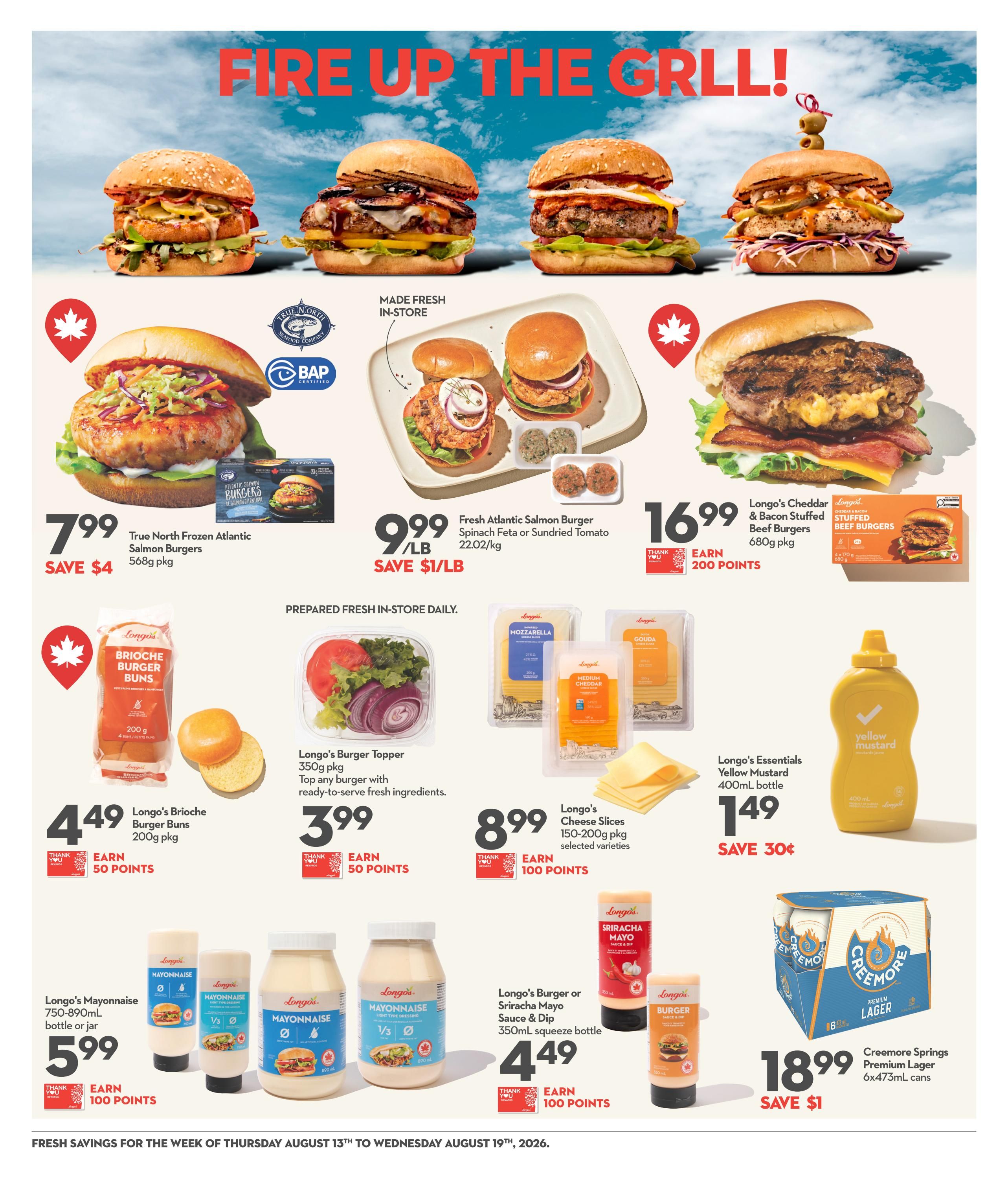 Longo's Flyer August 13 to 19