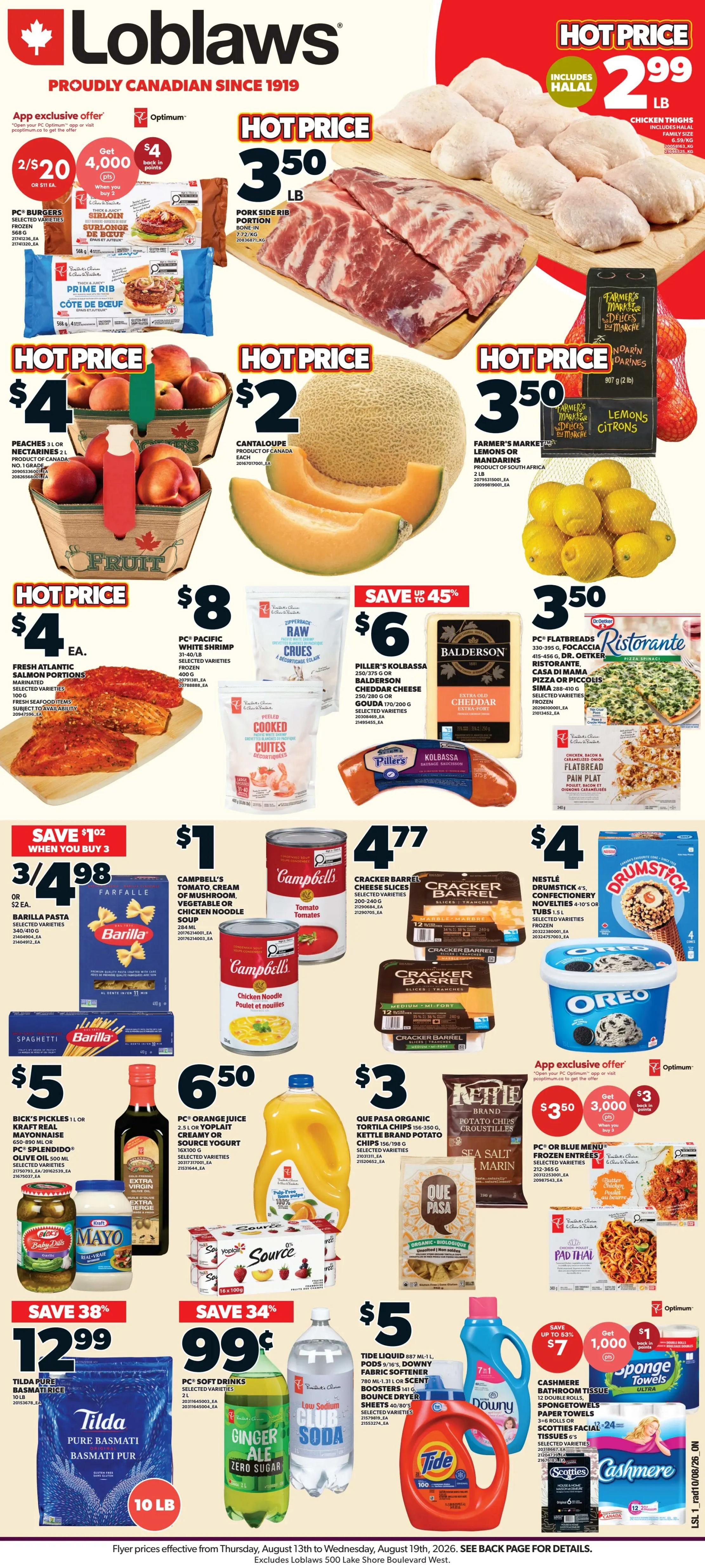 Loblaws (ON) Flyer August 13 to 19