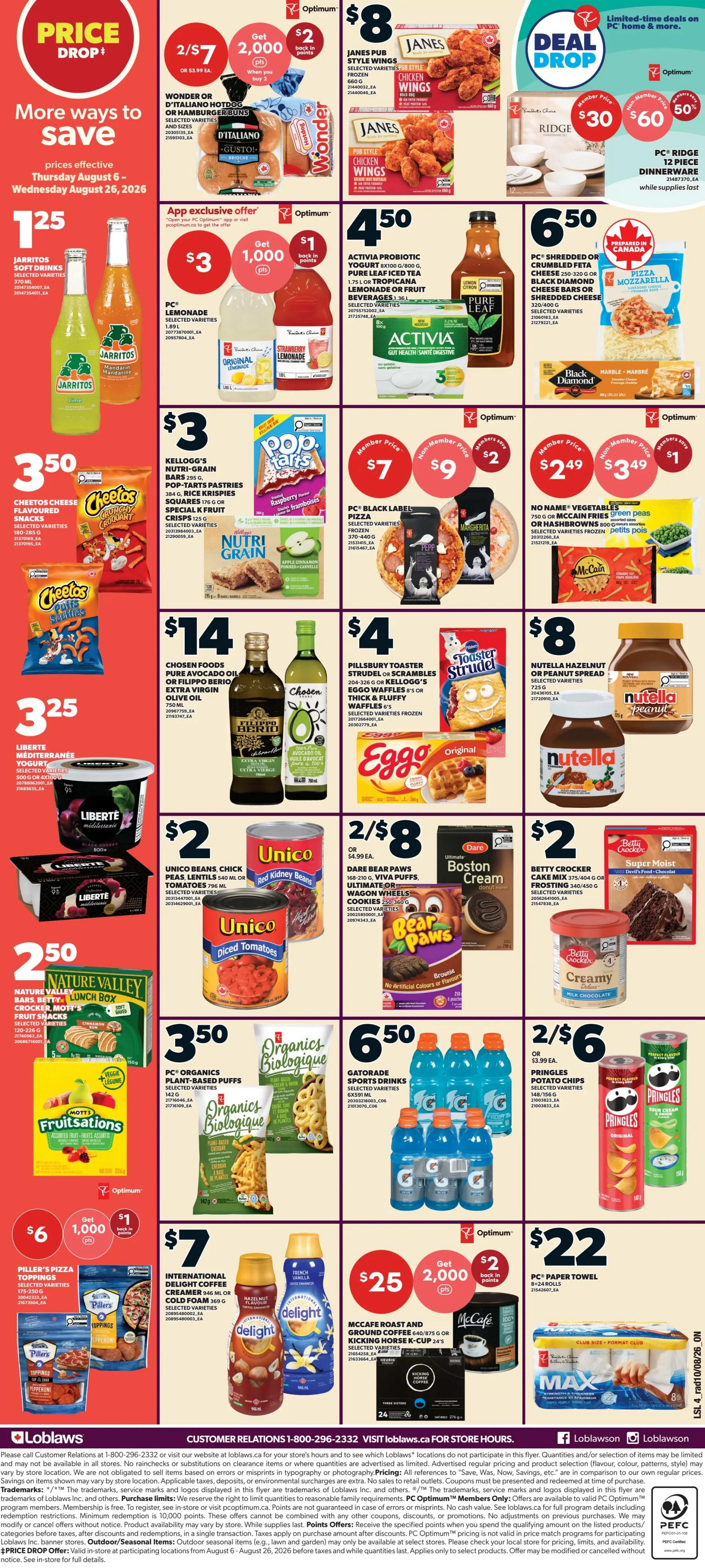 Loblaws (ON) Flyer August 13 to 19