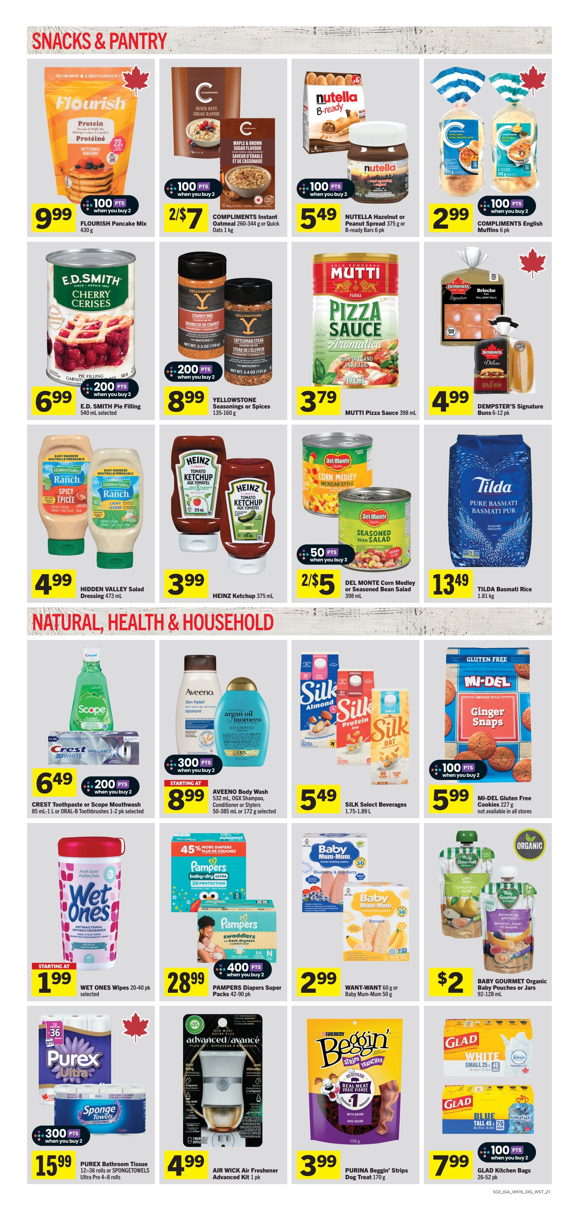 IGA (West) Flyer August 13 to 19