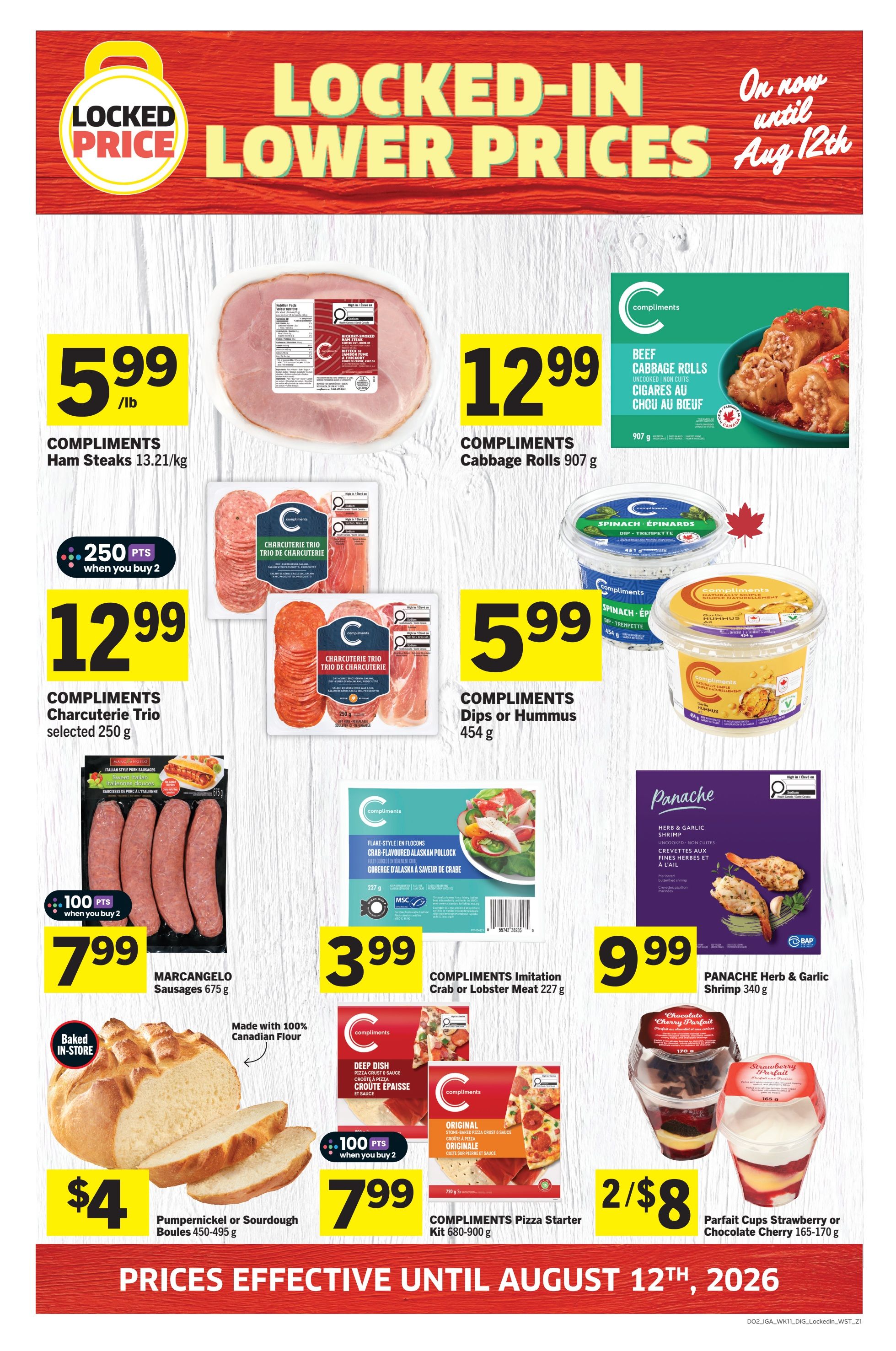 IGA (West) Flyer August 13 to 19
