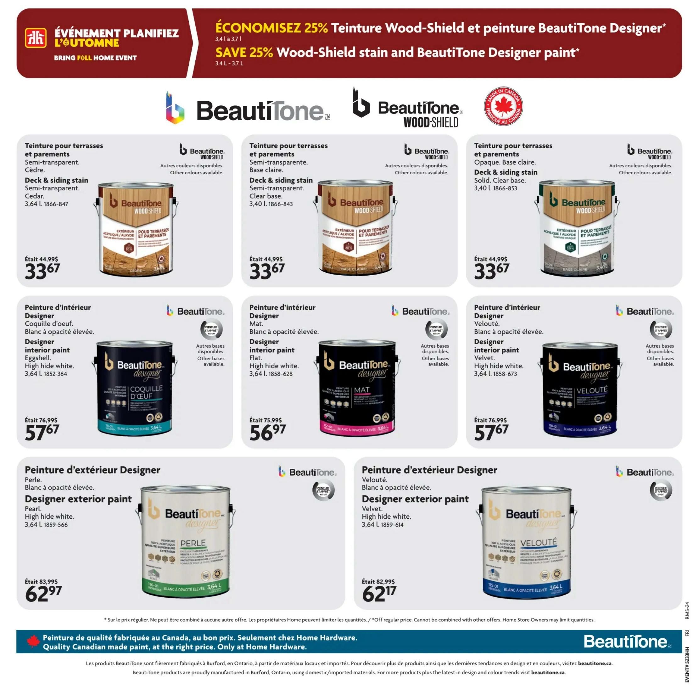 Home Hardware (QC) Flyer August 13 to 26