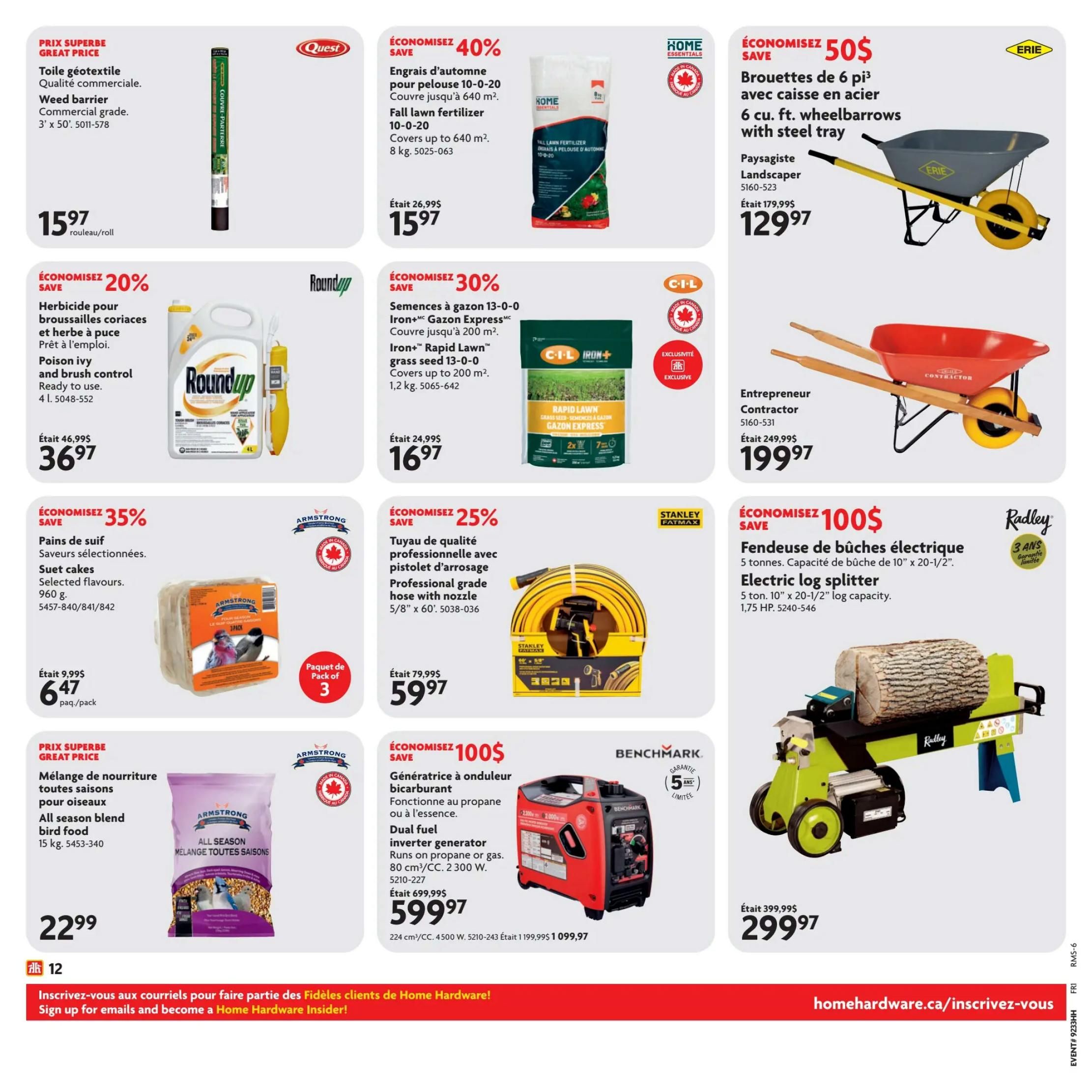 Home Hardware (QC) Flyer August 13 to 26