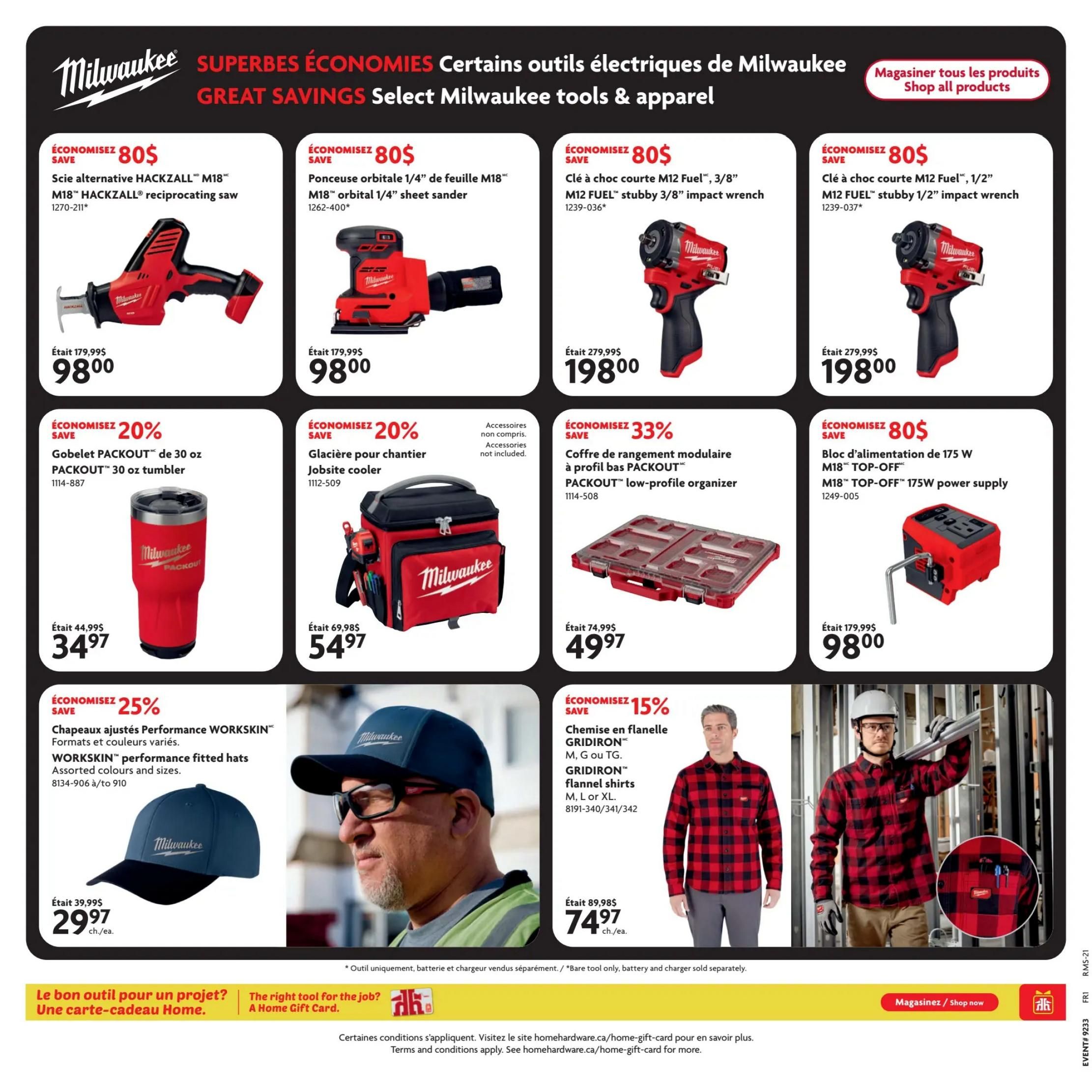Home Hardware (QC) Flyer August 13 to 26