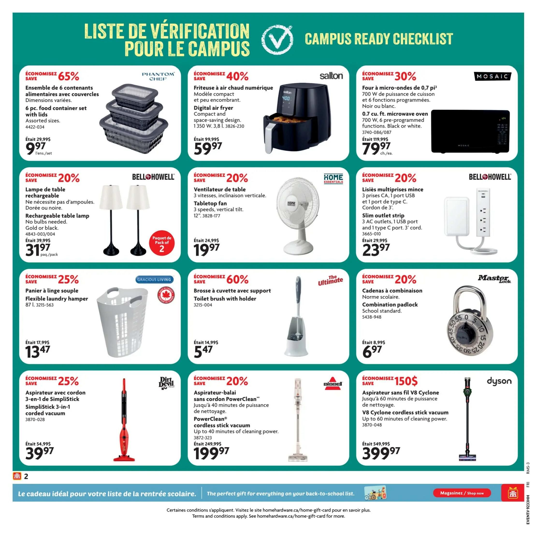 Home Hardware (QC) Flyer August 13 to 26
