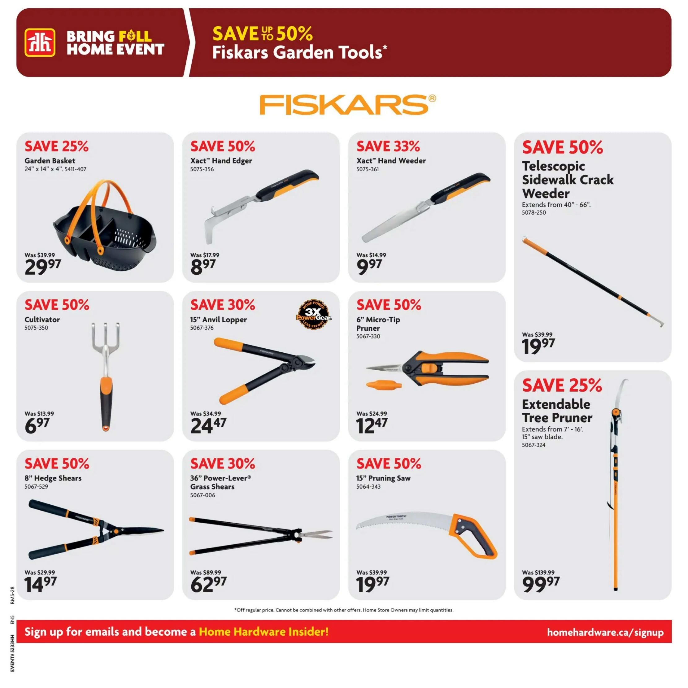 Home Hardware (BC) Flyer August 13 to 26