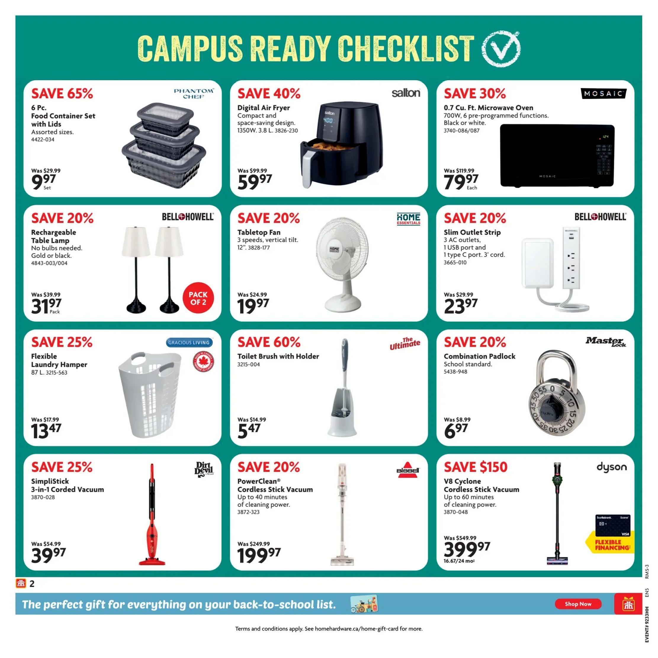Home Hardware (BC) Flyer August 13 to 26