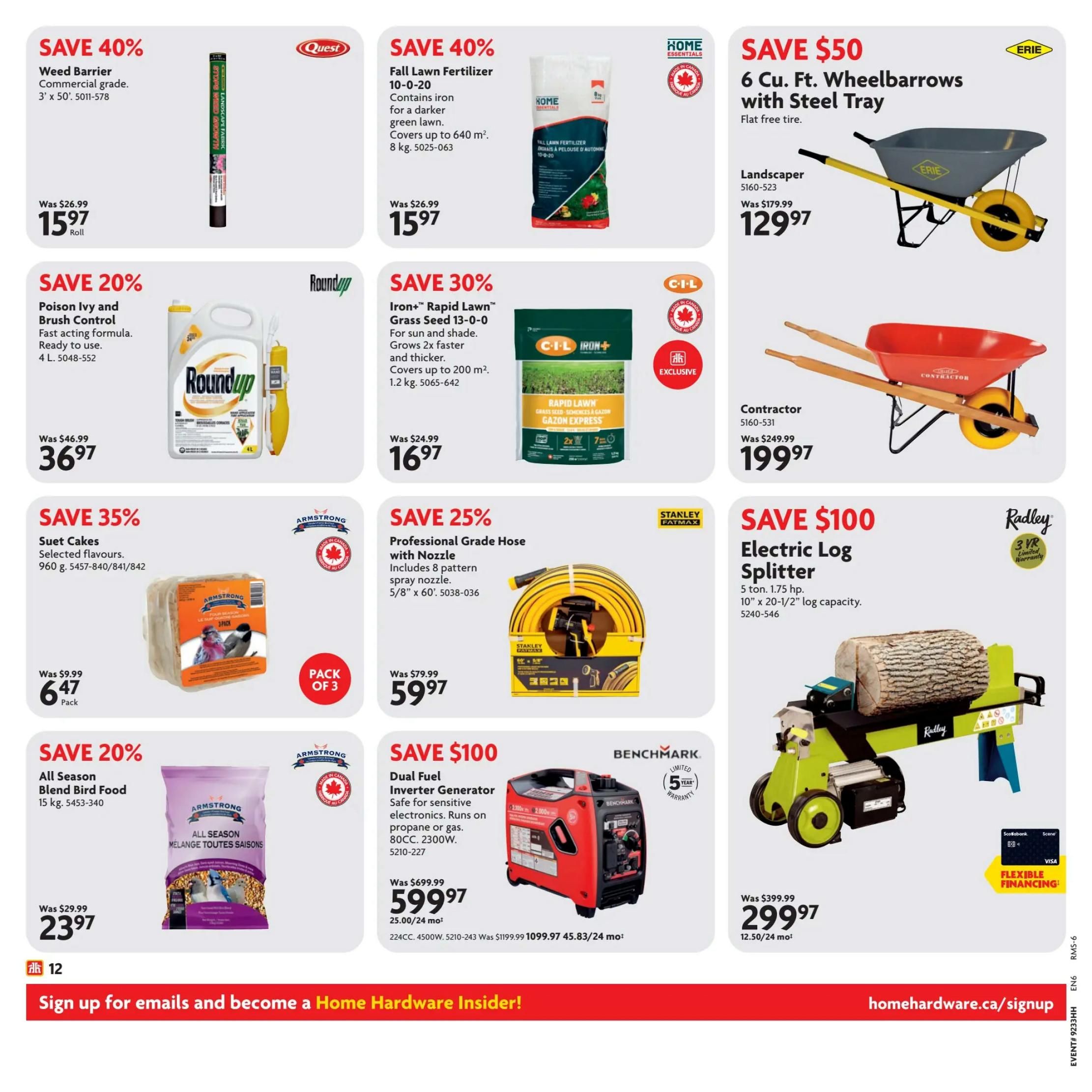 Home Hardware (ON) Flyer August 13 to 26