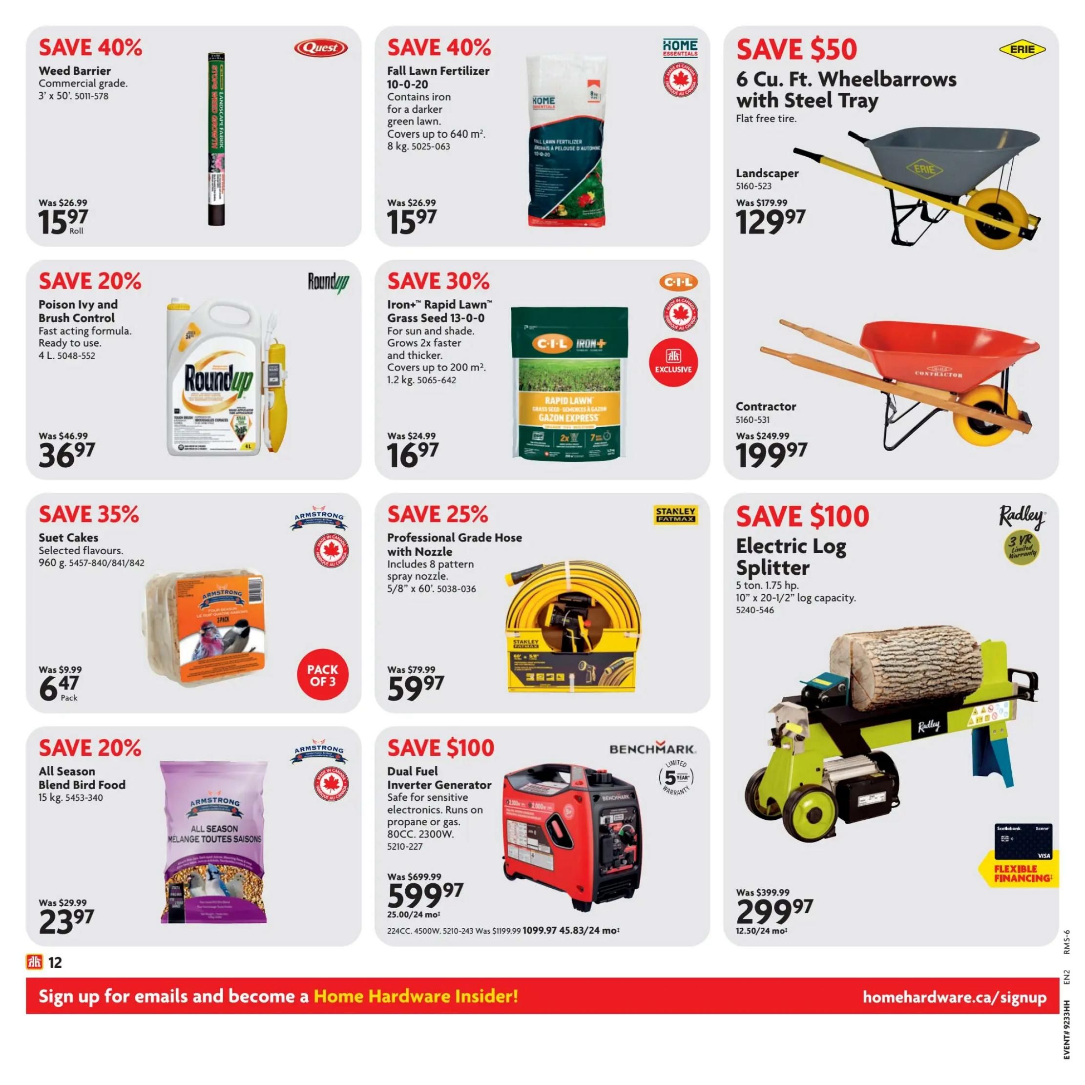 Home Hardware (Atlantic) Flyer August 13 to 26