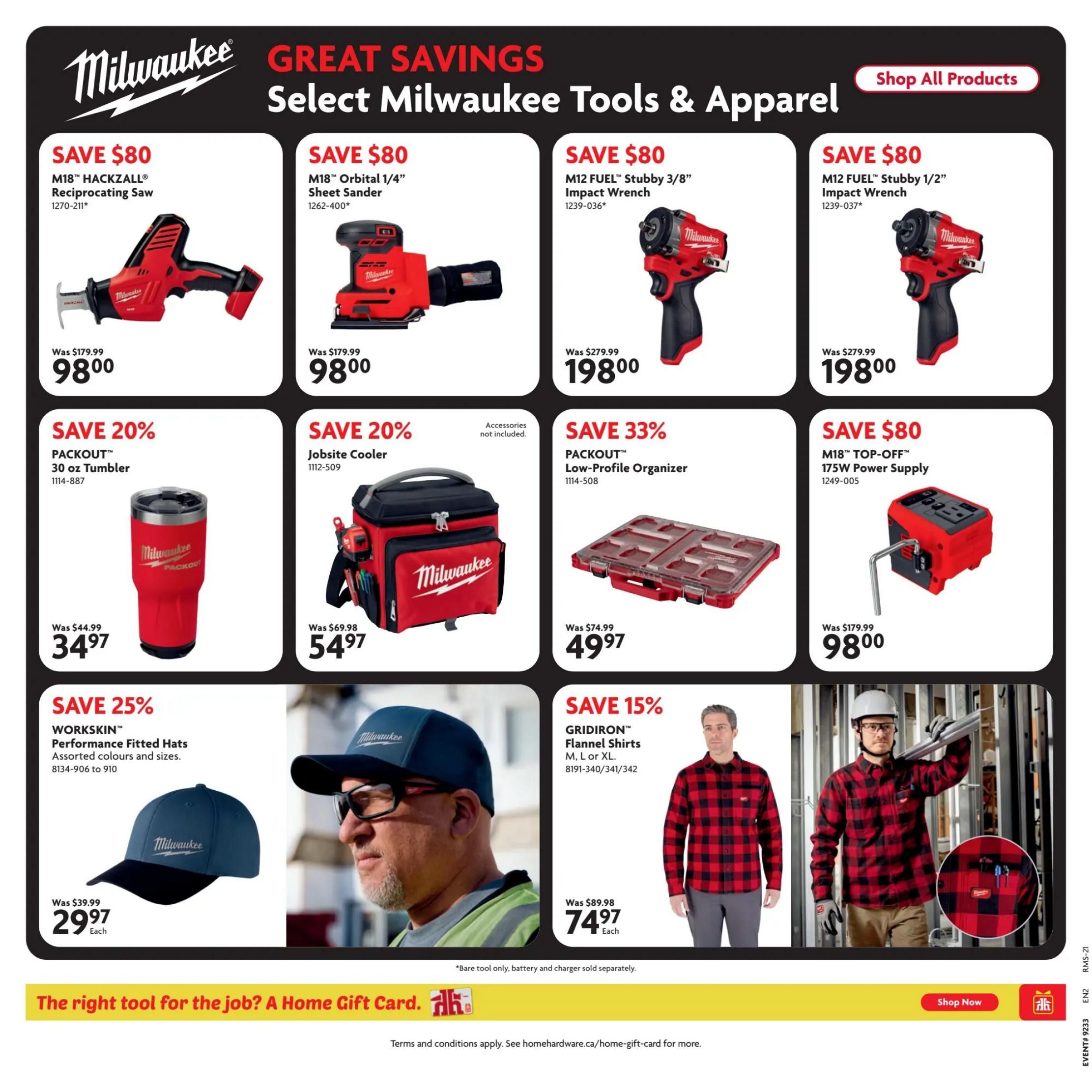 Home Hardware (Atlantic) Flyer August 13 to 26