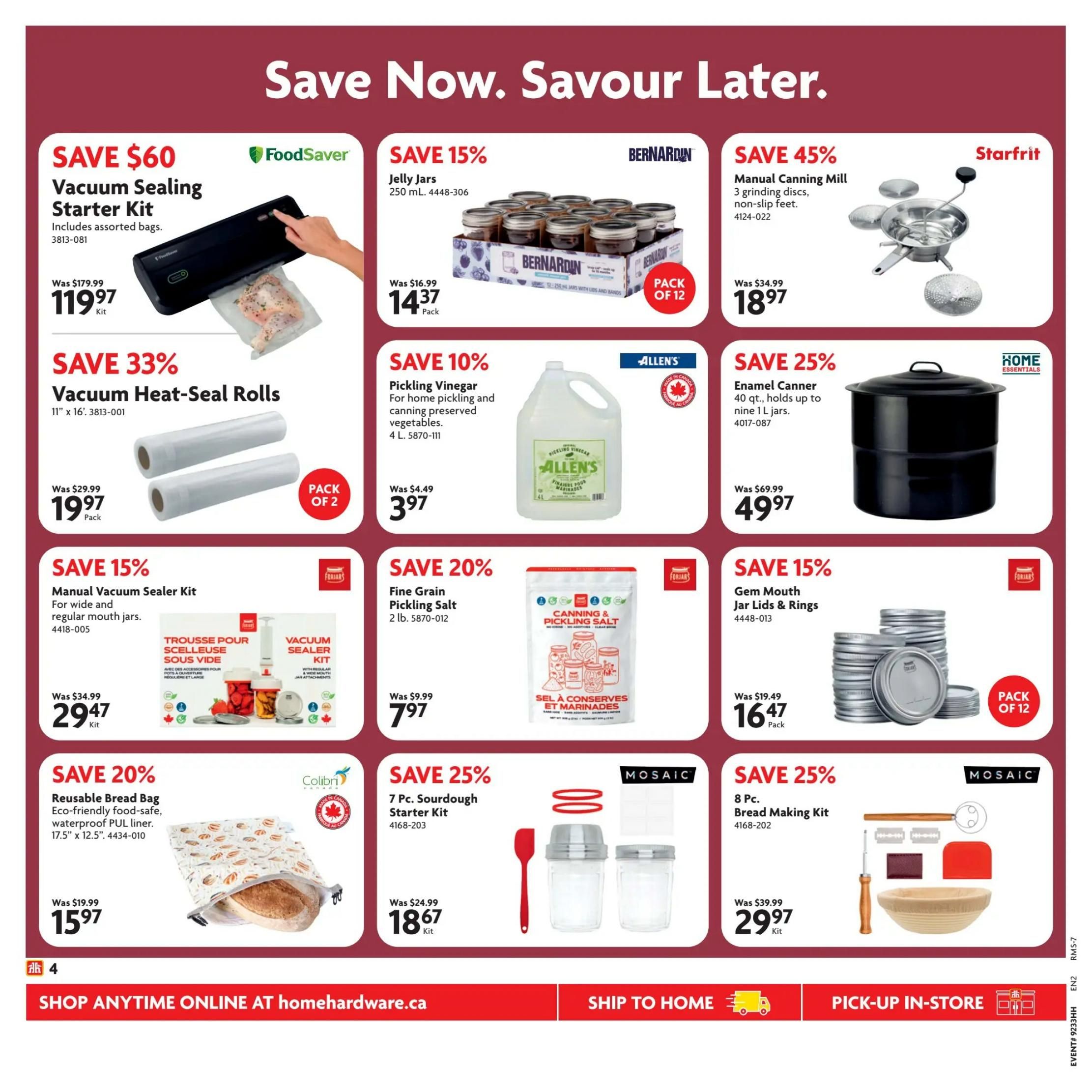 Home Hardware (Atlantic) Flyer August 13 to 26
