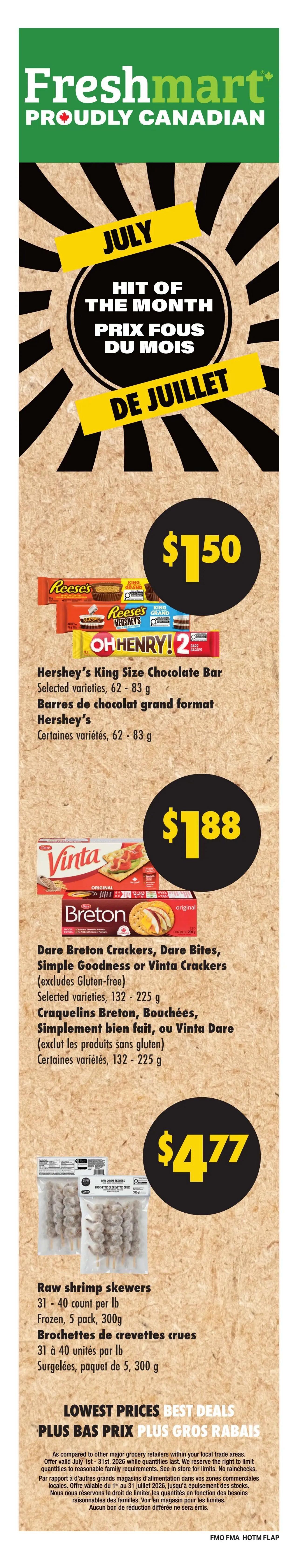 Freshmart (Atlantic) Flyer August 13 to 19