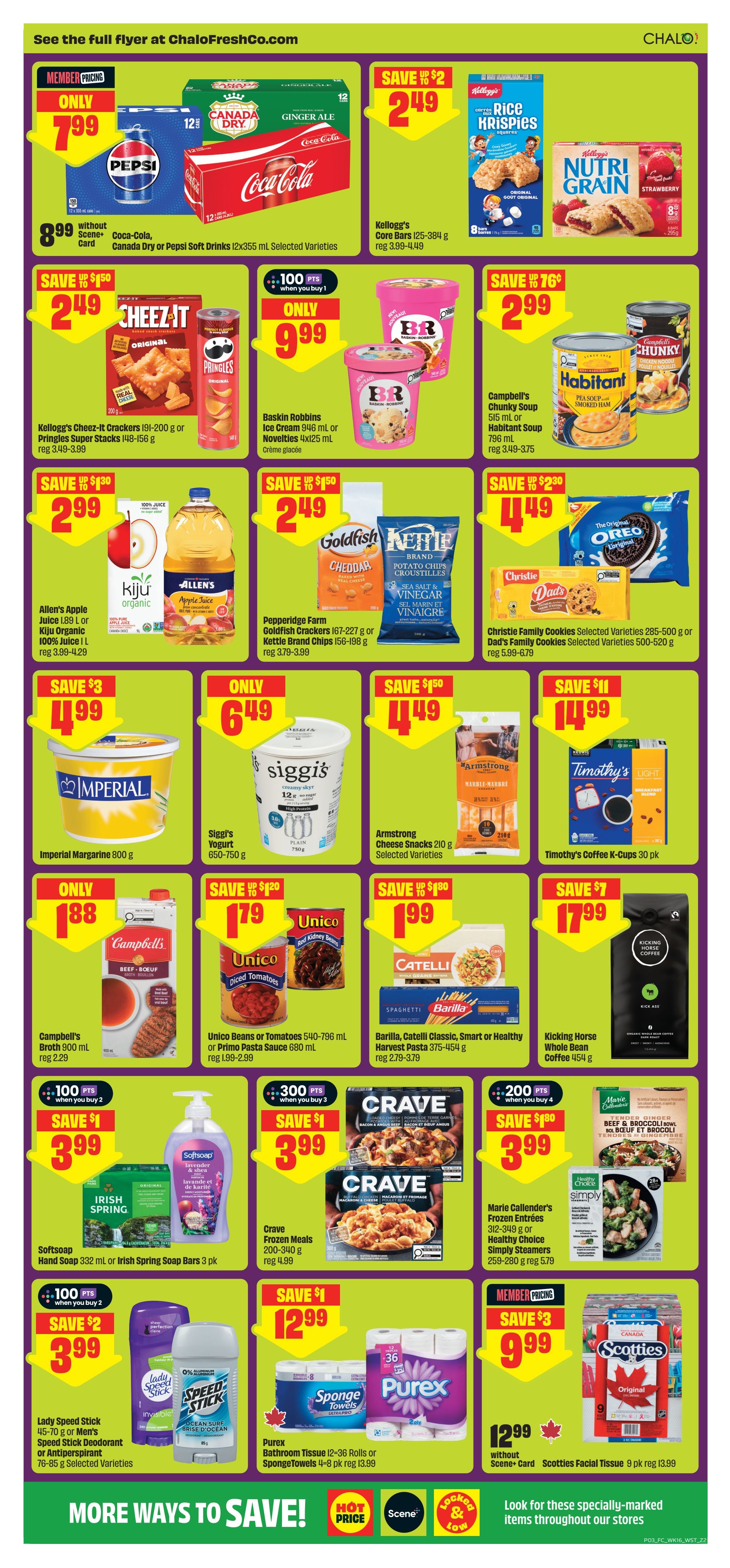 Chalo! FreshCo (West) Flyer August 13 to 19