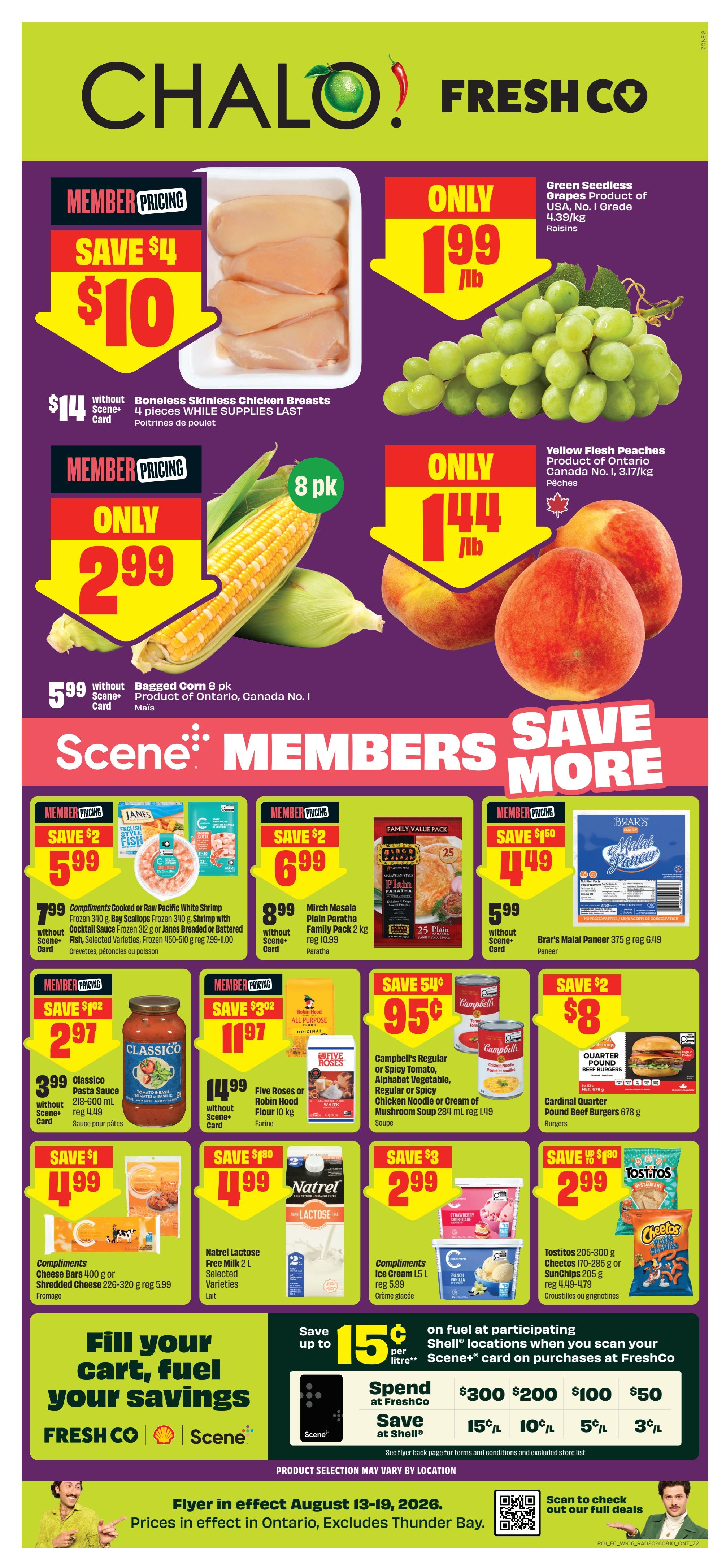 Chalo! FreshCo (ON) Flyer August 13 to 19