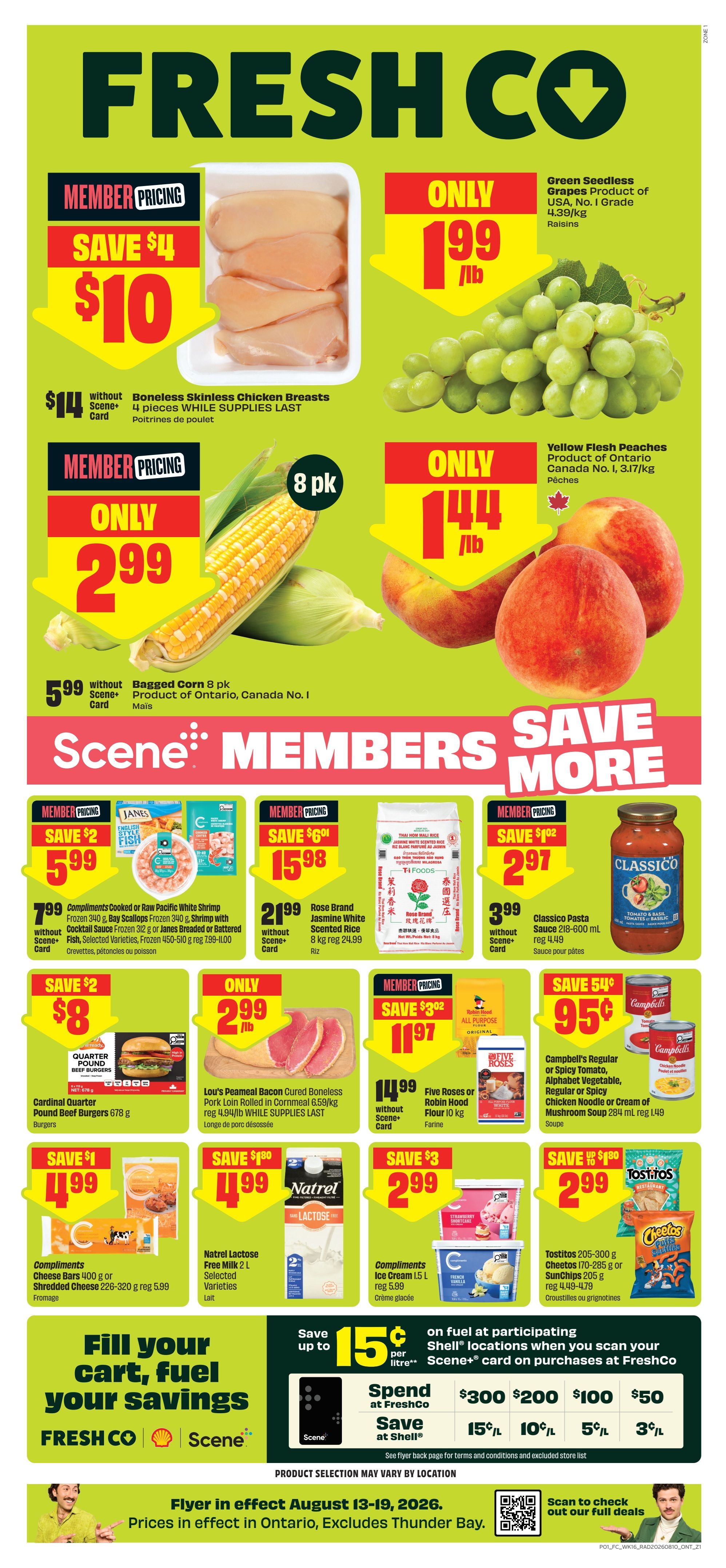 FreshCo (ON) Flyer August 13 to 19