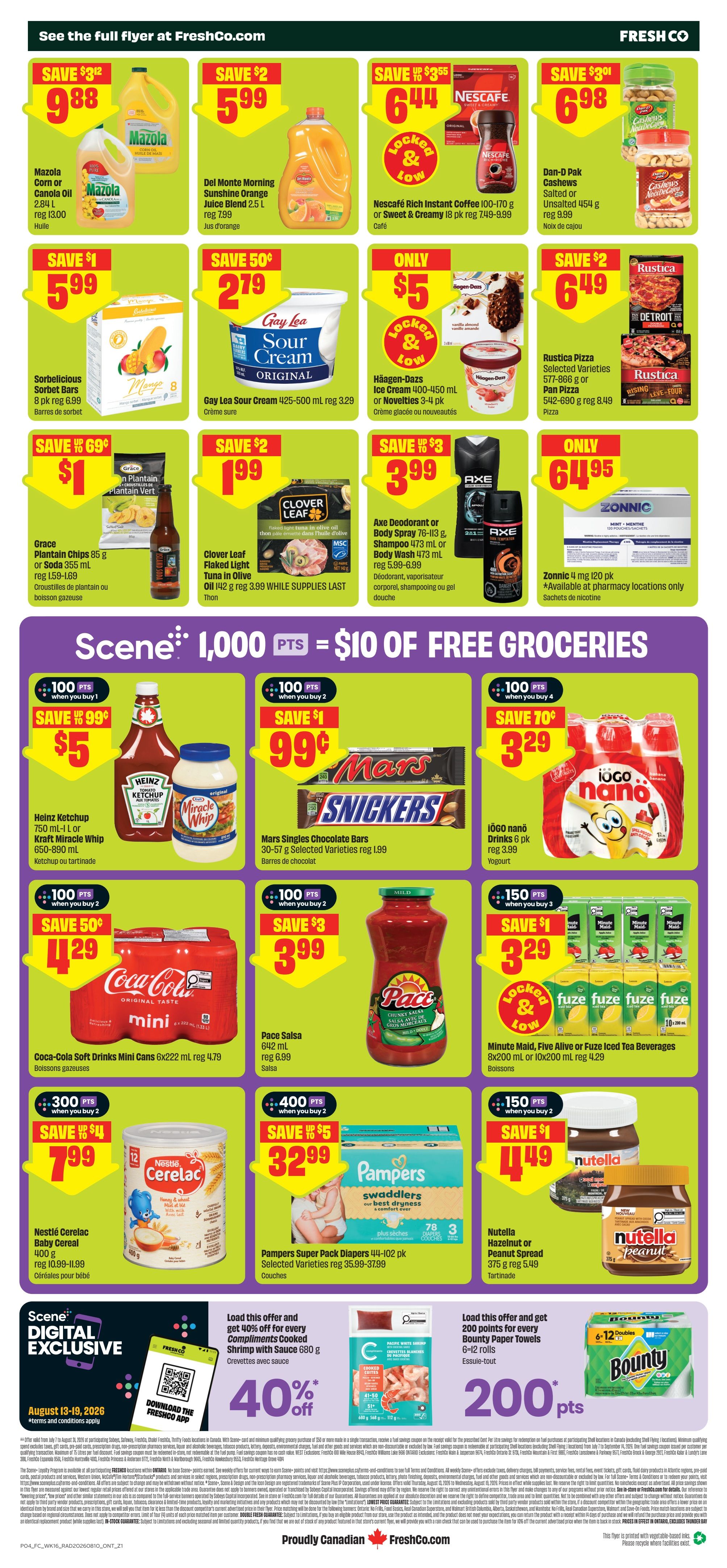 FreshCo (ON) Flyer August 13 to 19