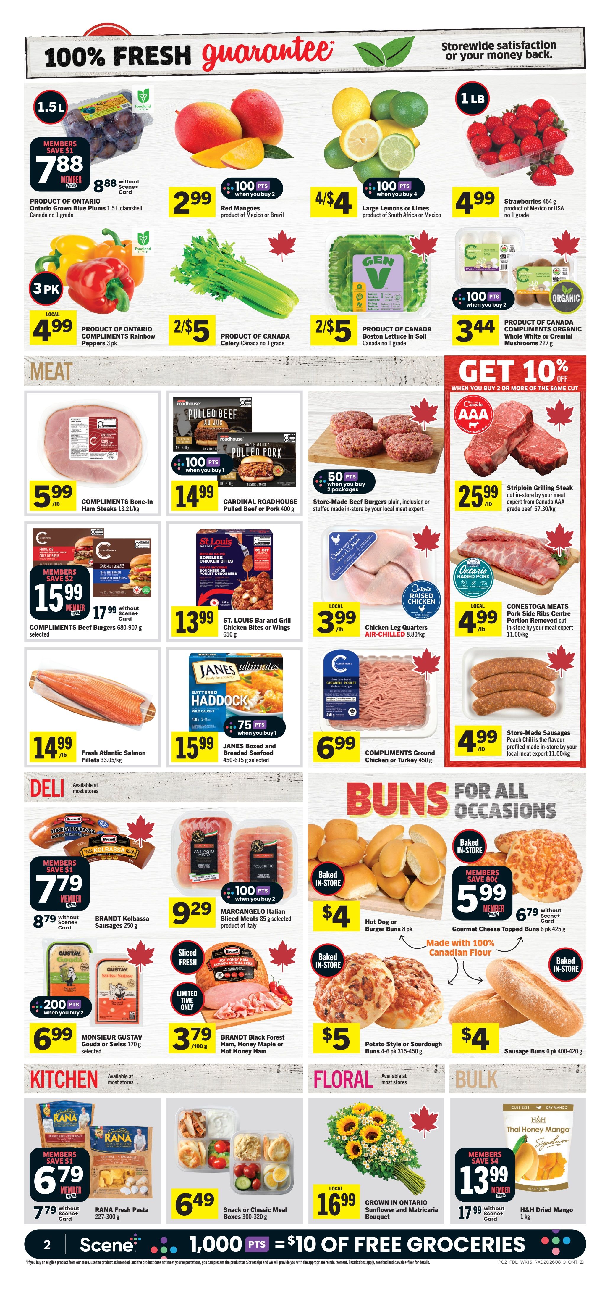 Foodland (ON) Flyer August 13 to 19