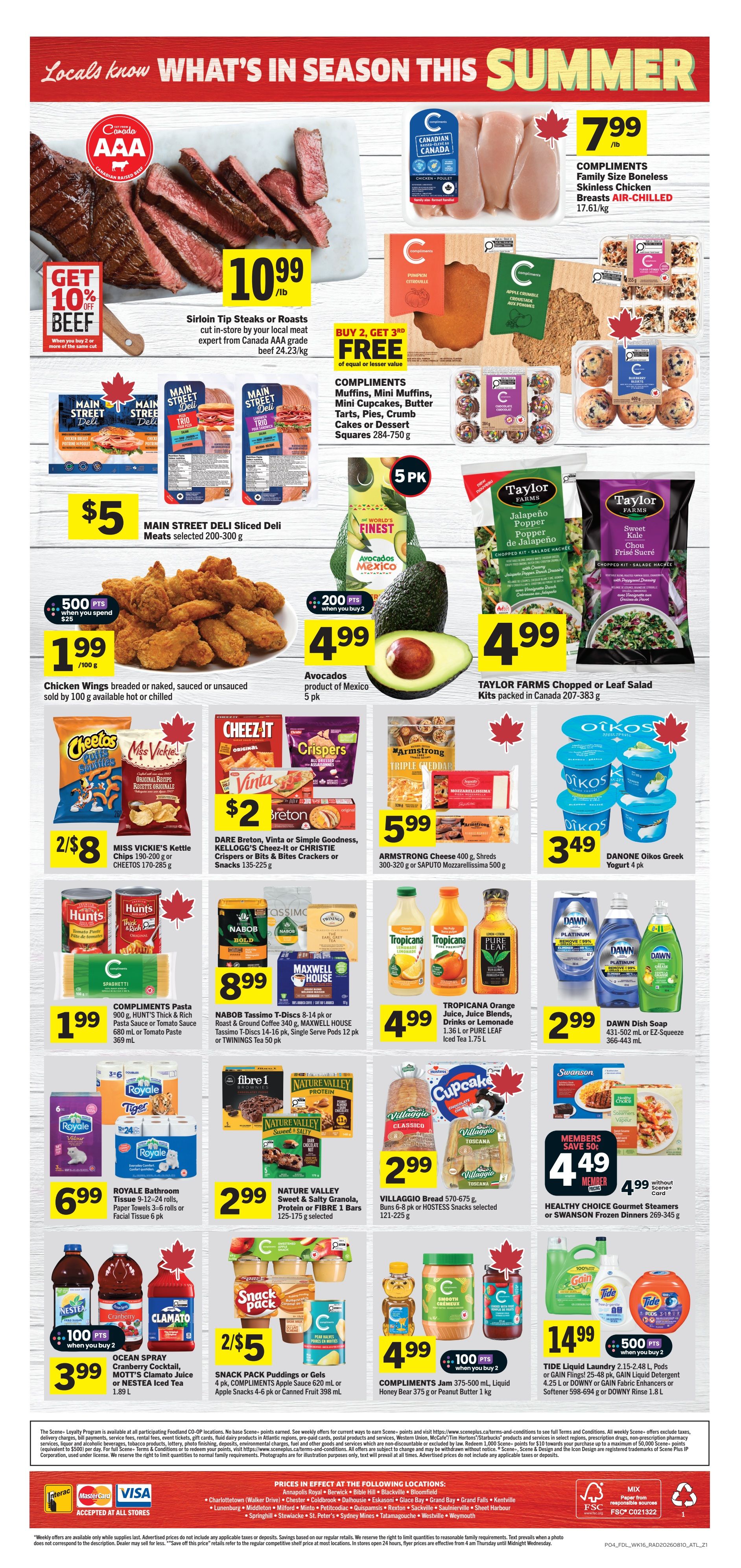 Foodland (Atlantic) Flyer August 13 to 19