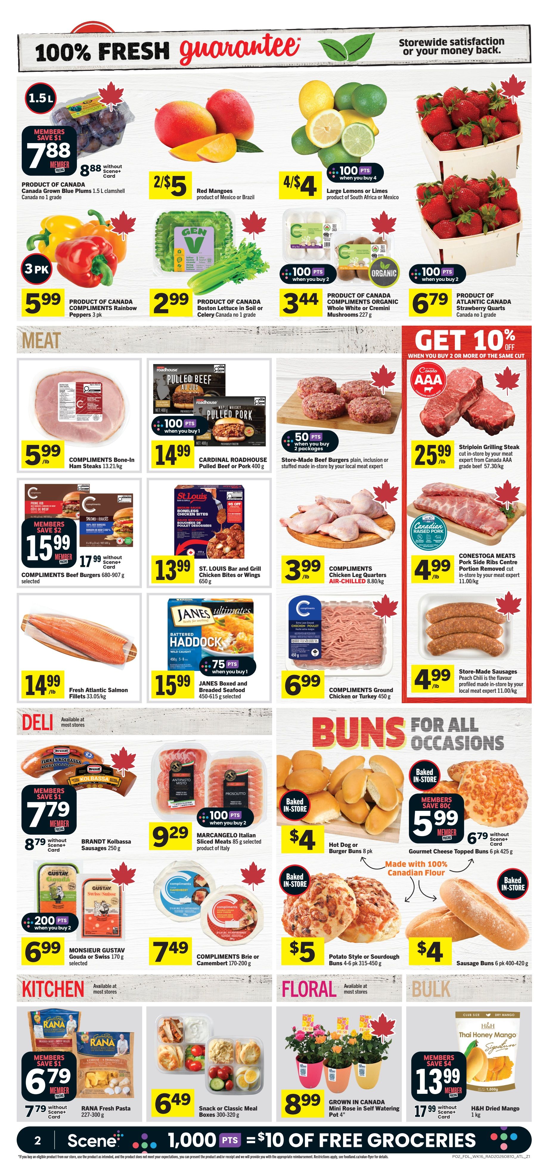 Foodland (Atlantic) Flyer August 13 to 19