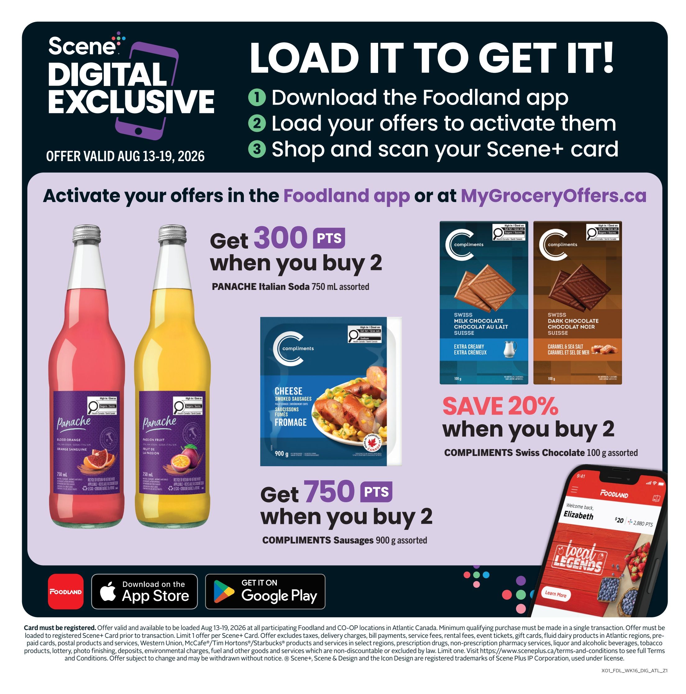 Foodland Co-op Flyer August 13 to 19