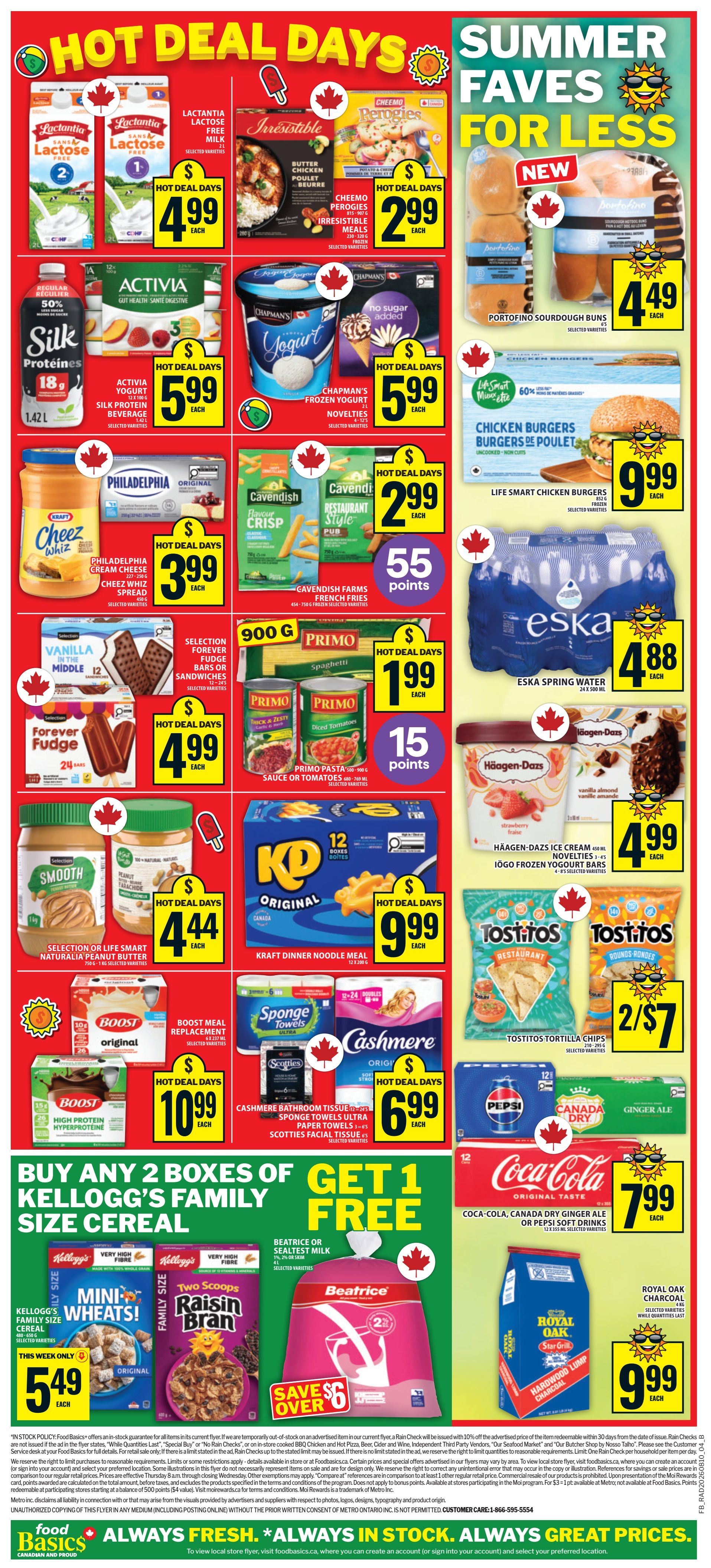 Food Basics Flyer August 13 to 19
