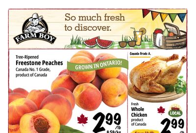 Farm Boy Flyer August 13 to 19