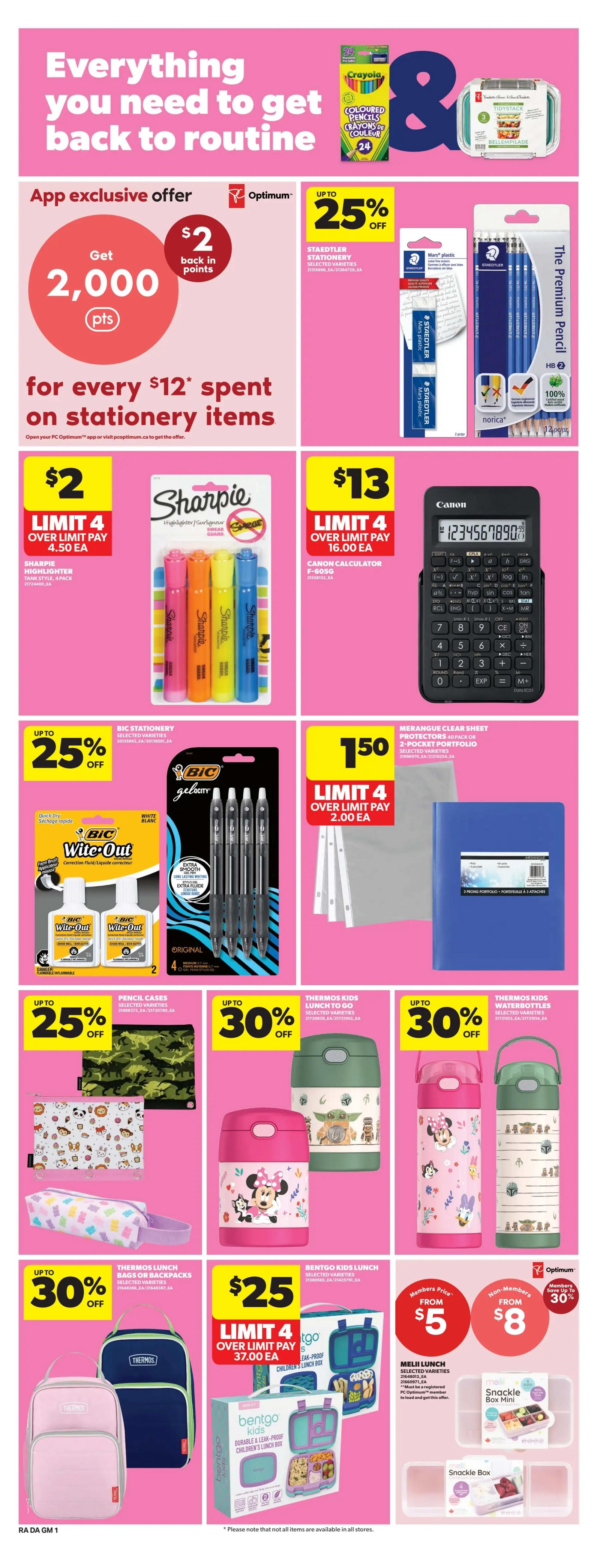 Dominion Flyer August 13 to 19