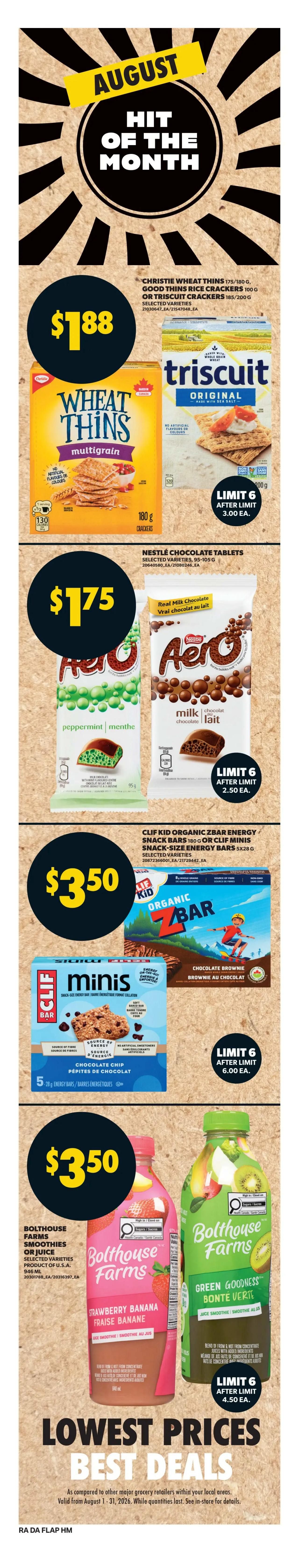 Dominion Flyer August 13 to 19
