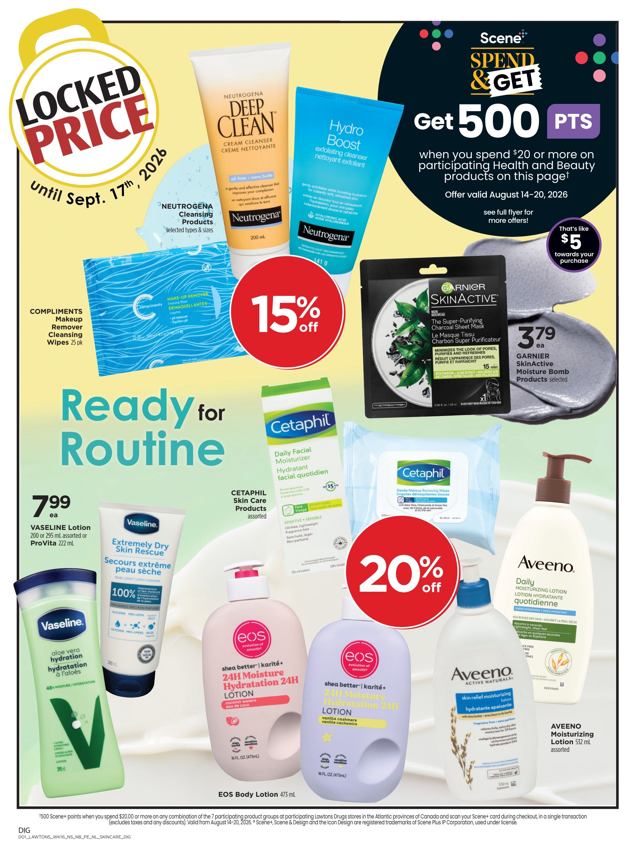 Lawtons Drugs (NS) Flyer August 14 to 20
