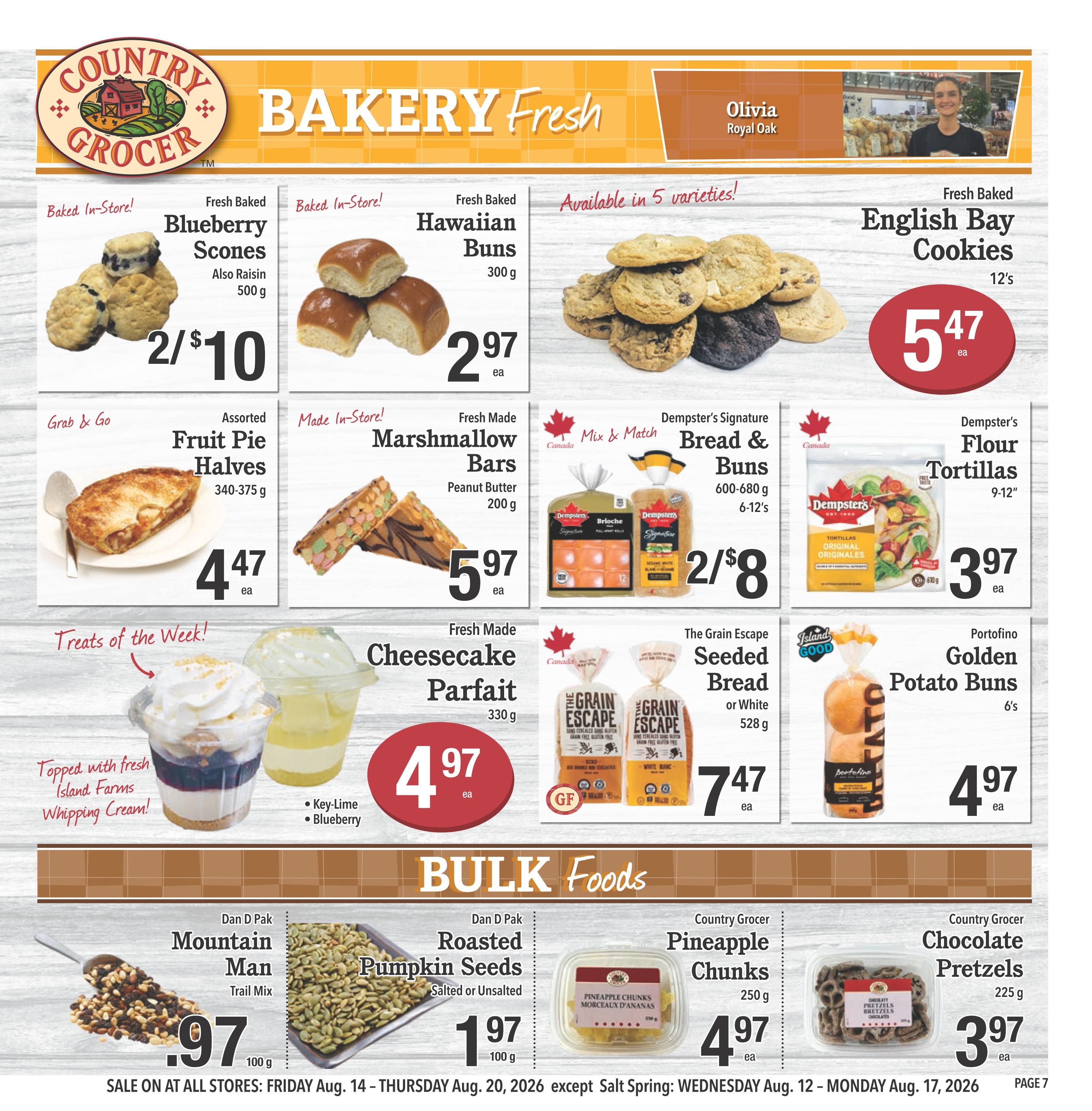 Country Grocer Flyer August 14 to 20