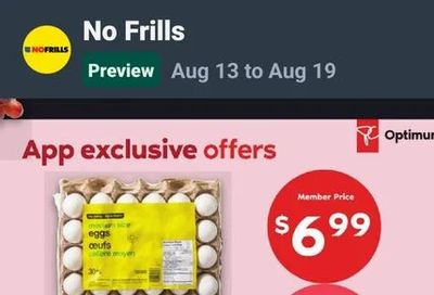 Nofrills: ON: Buy 30 medium Eggs, net price $6.99 after getting PC pts...