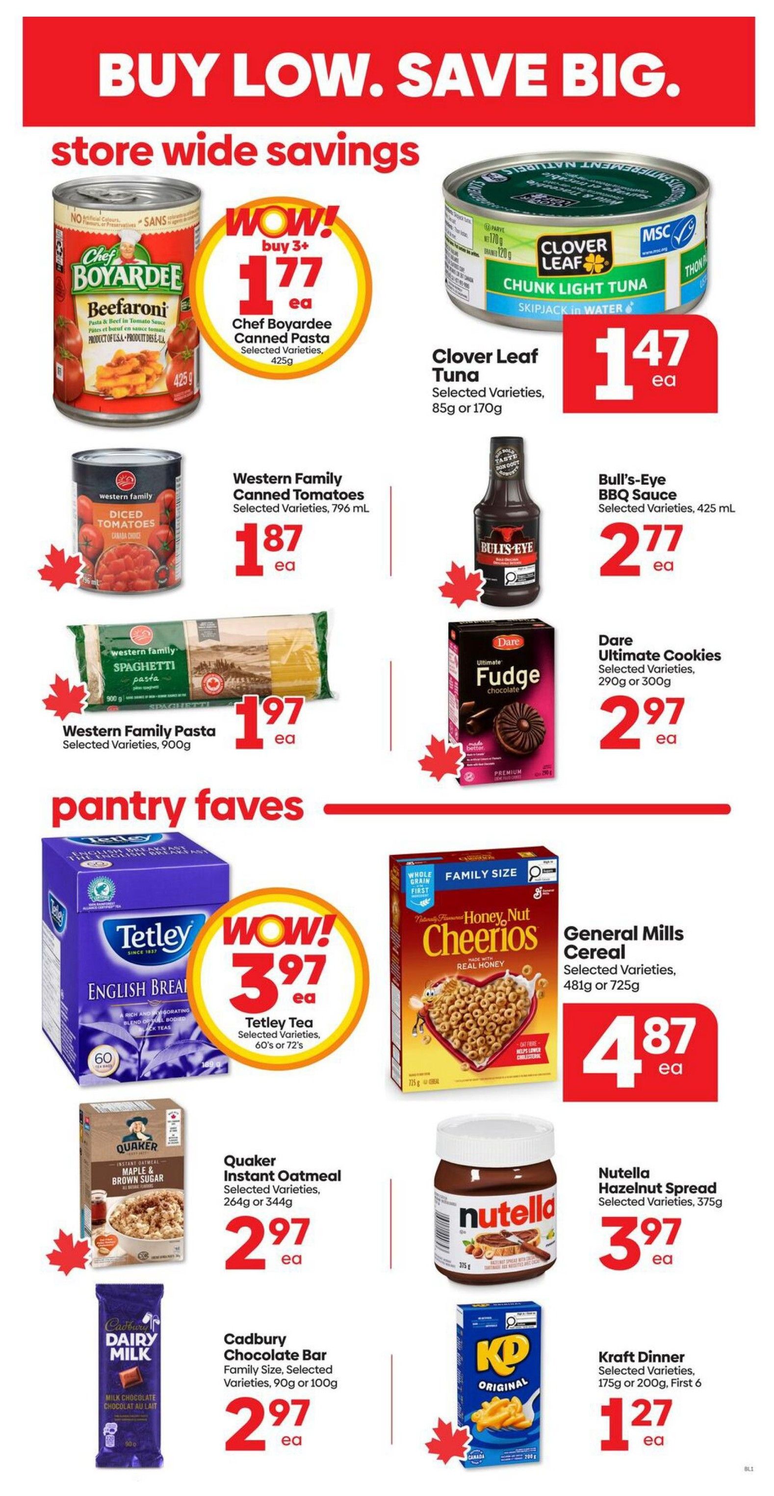 Buy-Low Foods Flyer August 13 to 19