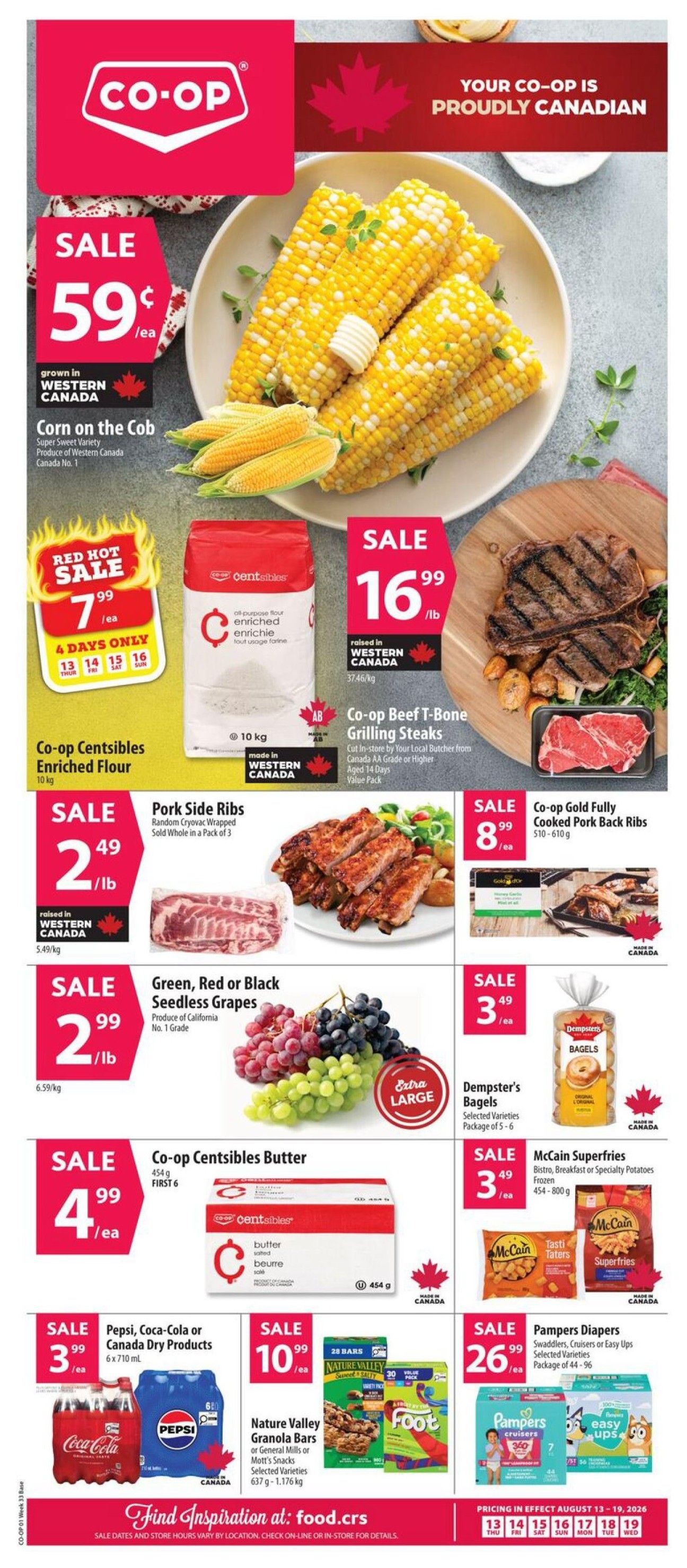 Co-op (West) Food Store Flyer August 13 to 19