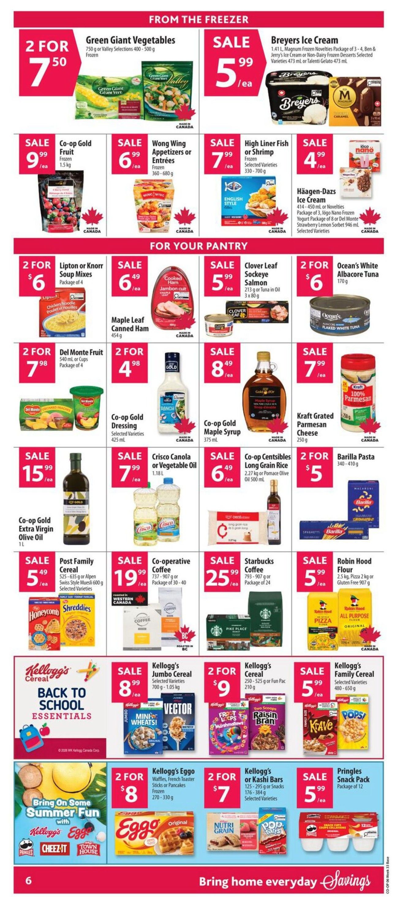Co-op (West) Food Store Flyer August 13 to 19