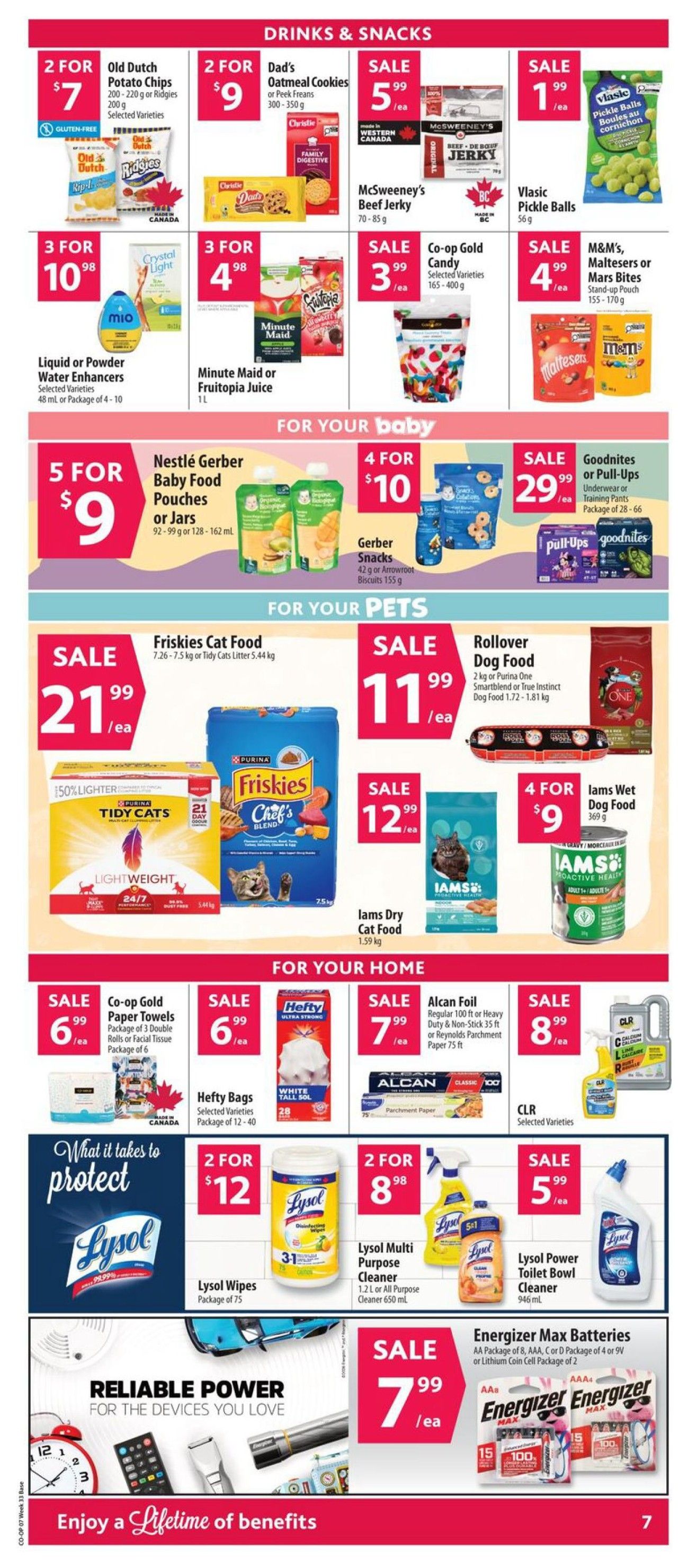 Co-op (West) Food Store Flyer August 13 to 19