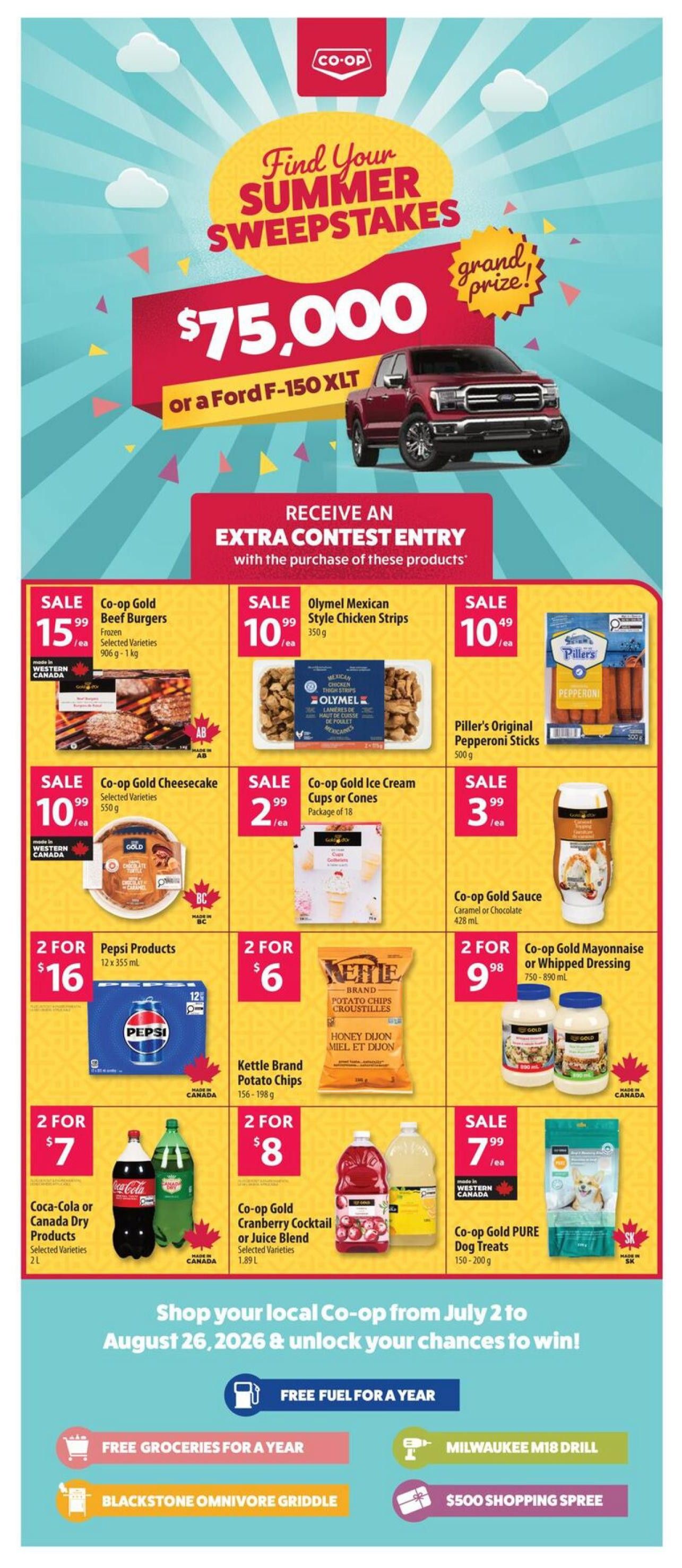 Co-op (West) Food Store Flyer August 13 to 19