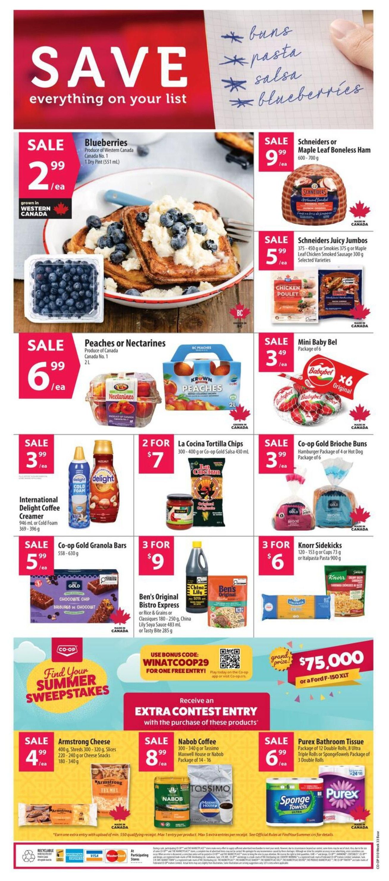 Co-op (West) Food Store Flyer August 13 to 19