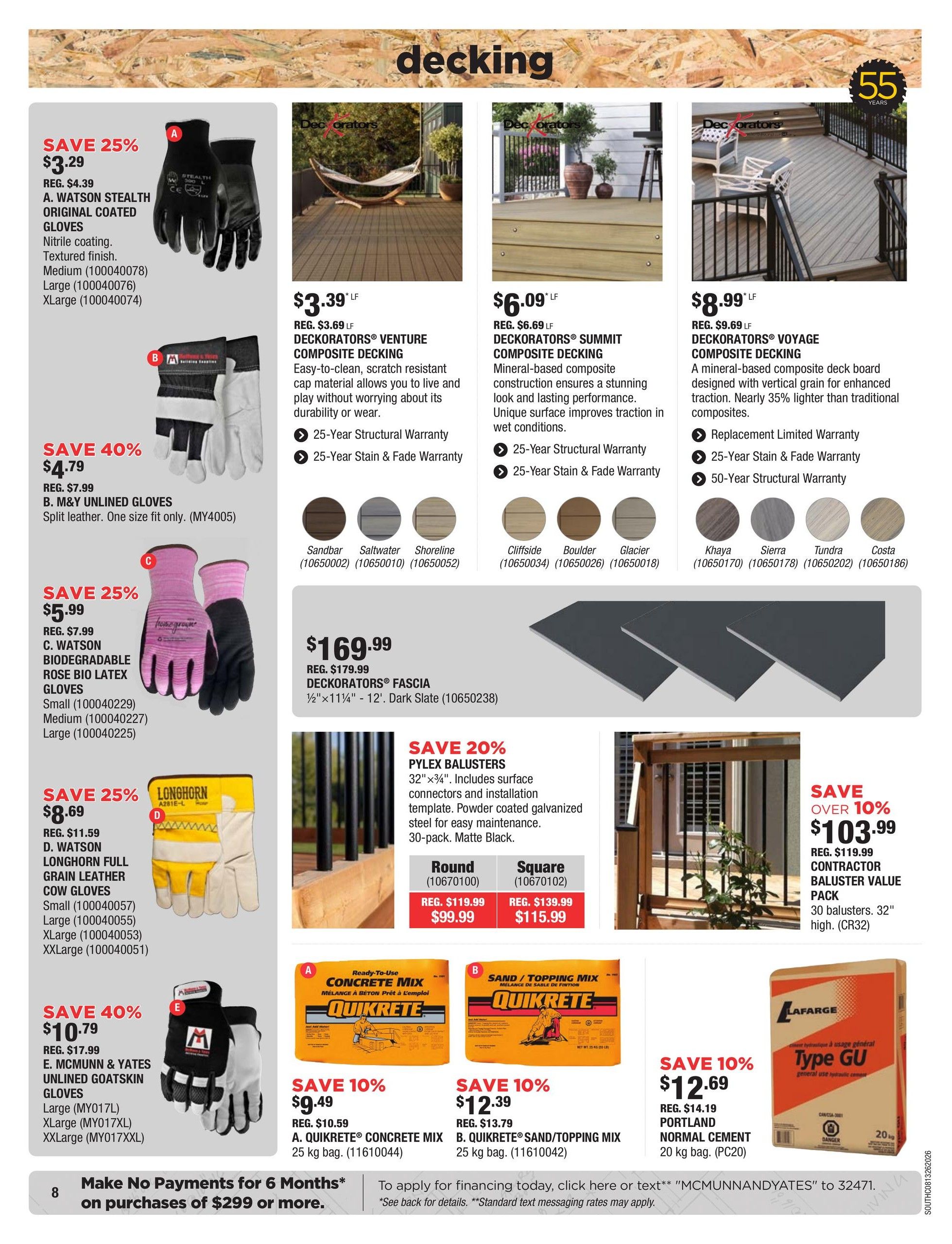 McMunn & Yates Building Supplies Flyer August 13 to 26