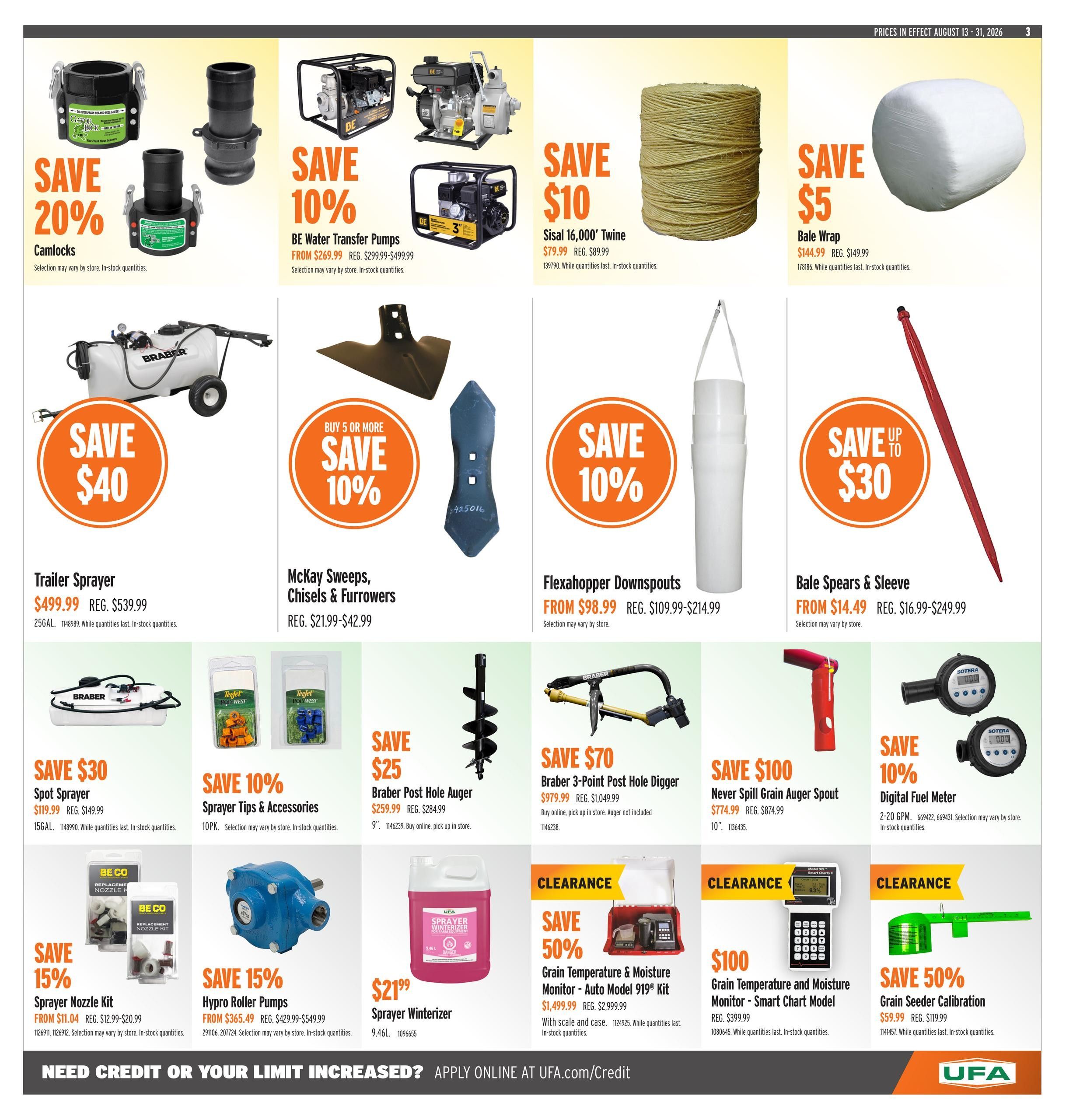 UFA Co-operative Limited Flyer August 13 to 19