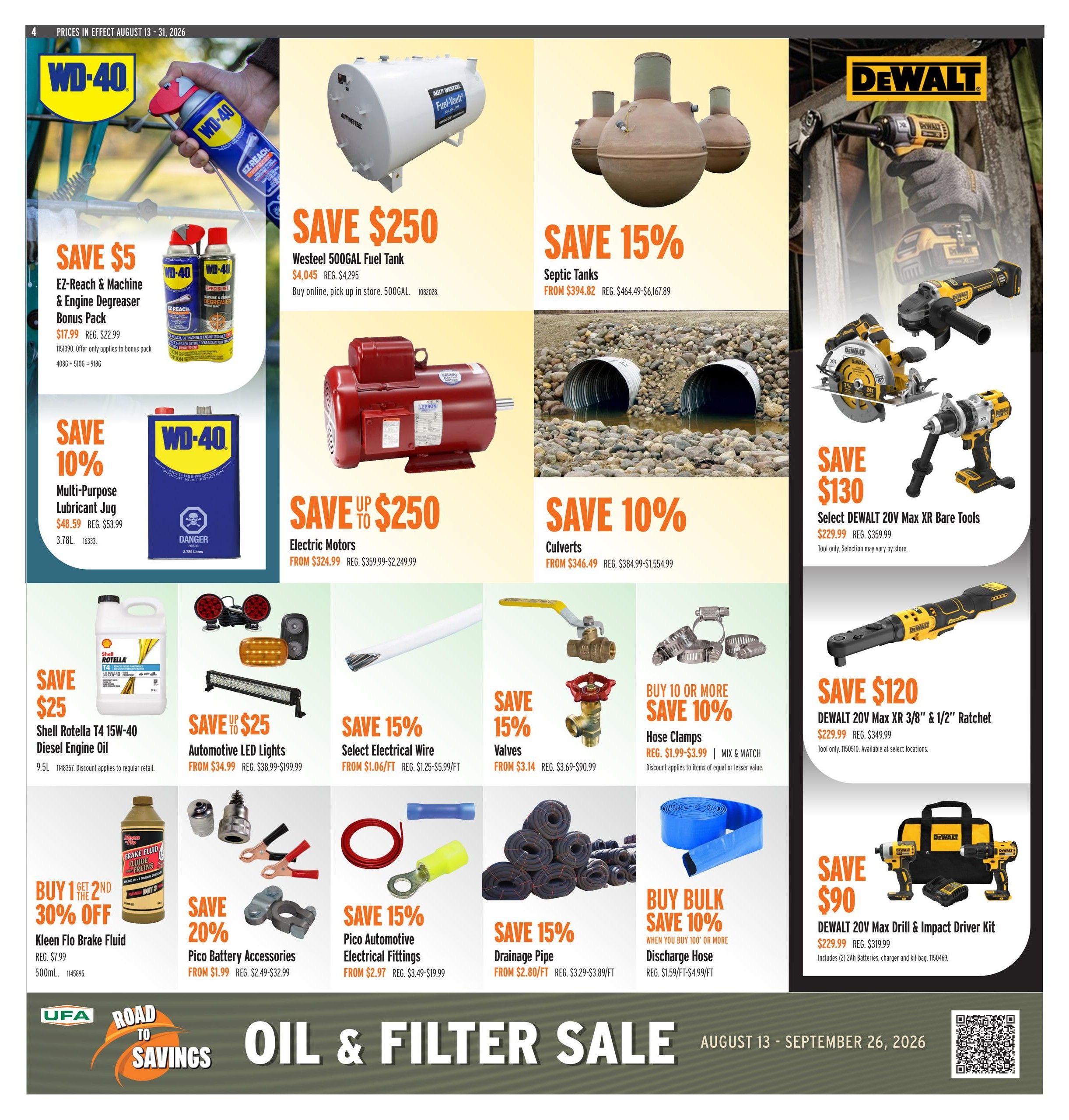 UFA Co-operative Limited Flyer August 13 to 19