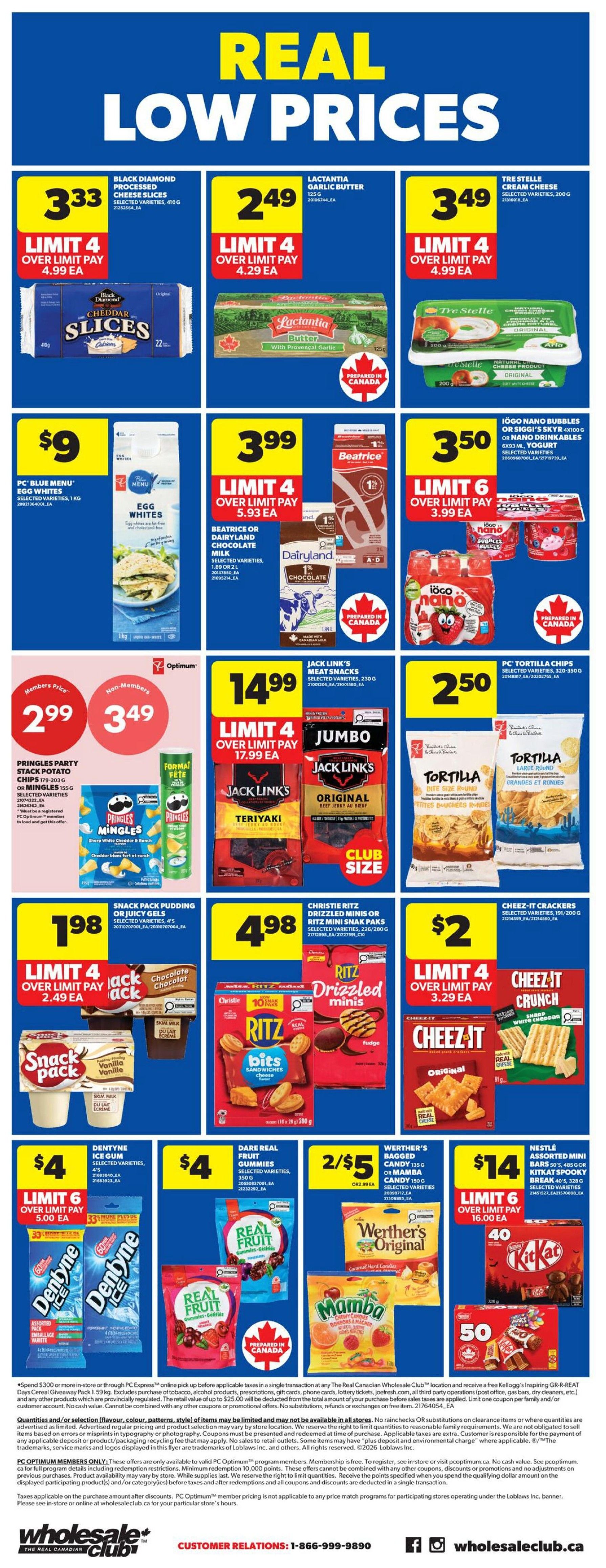 Real Canadian Wholesale Club Flyer August 13 to 19