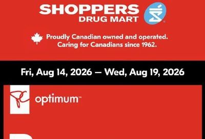 Shoppers Drug Mart: Bonus Redemption Event (August 14 - 19)