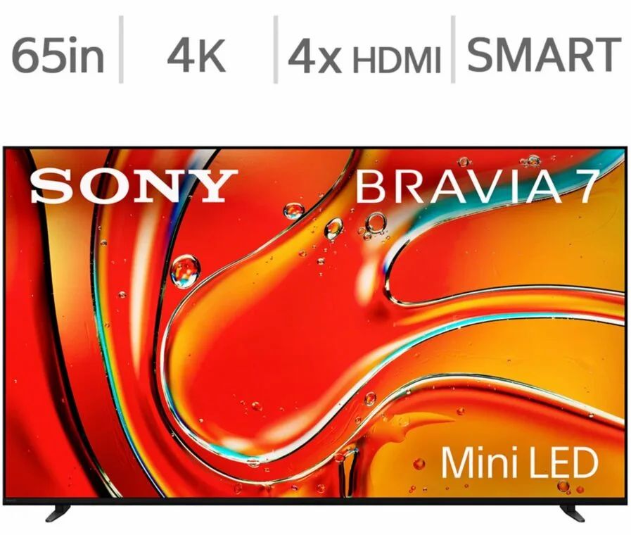 Costco: Sony 65" Class - BRAVIA 7 K65XR70 - 4K UHD Mini LED TV - $1,998 Costco: Sony 65" Class - BRAVIA 7 K65XR70 - 4K UHD Mini LED TV - $1,998