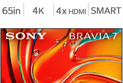 Costco: Sony 65" Class - BRAVIA 7 K65XR70 - 4K UHD Mini LED TV - $1,998