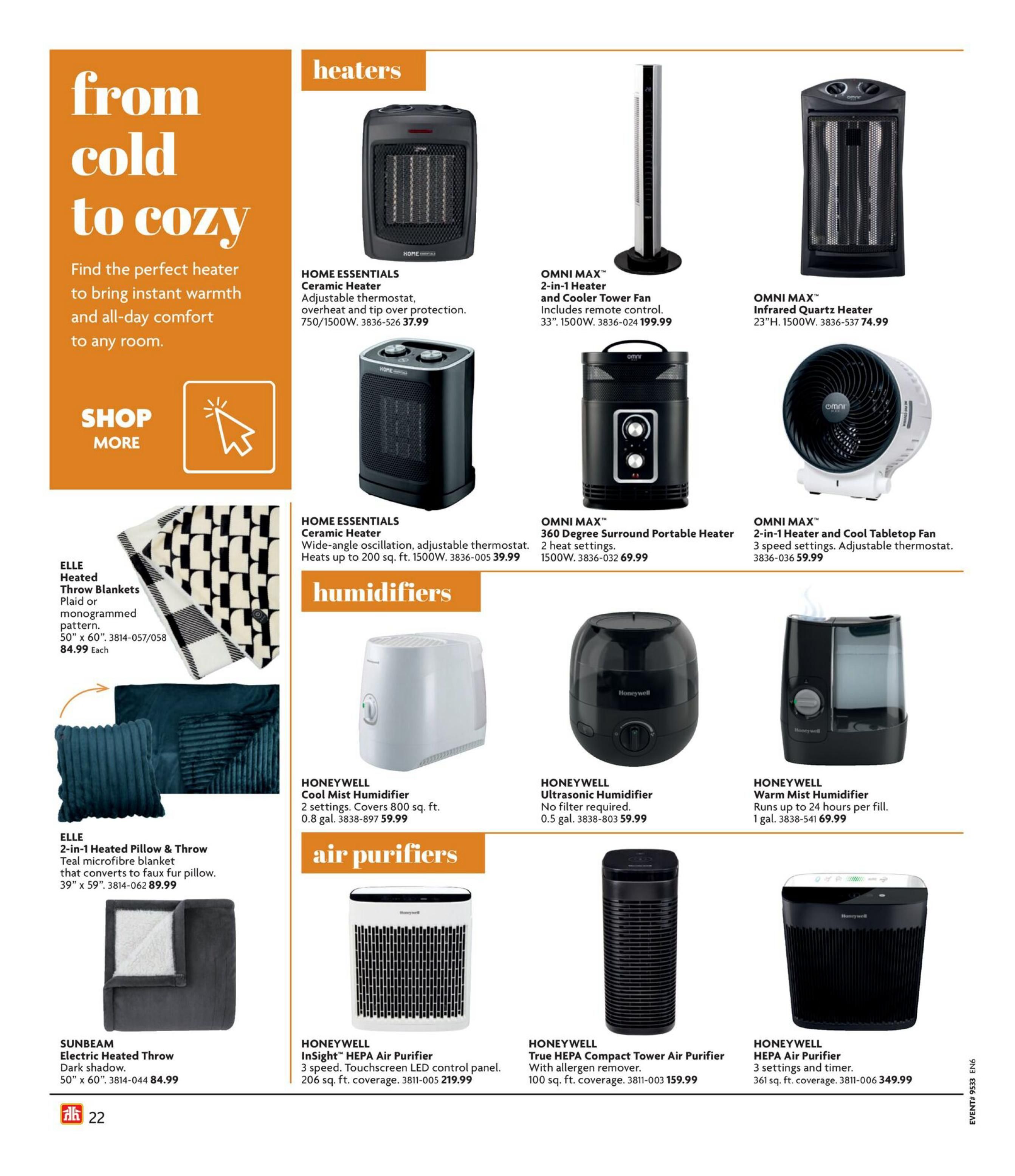 Home Hardware (ON) Fall and Winter Catalogue August 13 to November 4